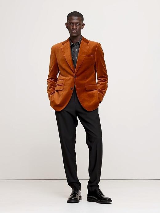 Velvet Suit Jacket Product Image