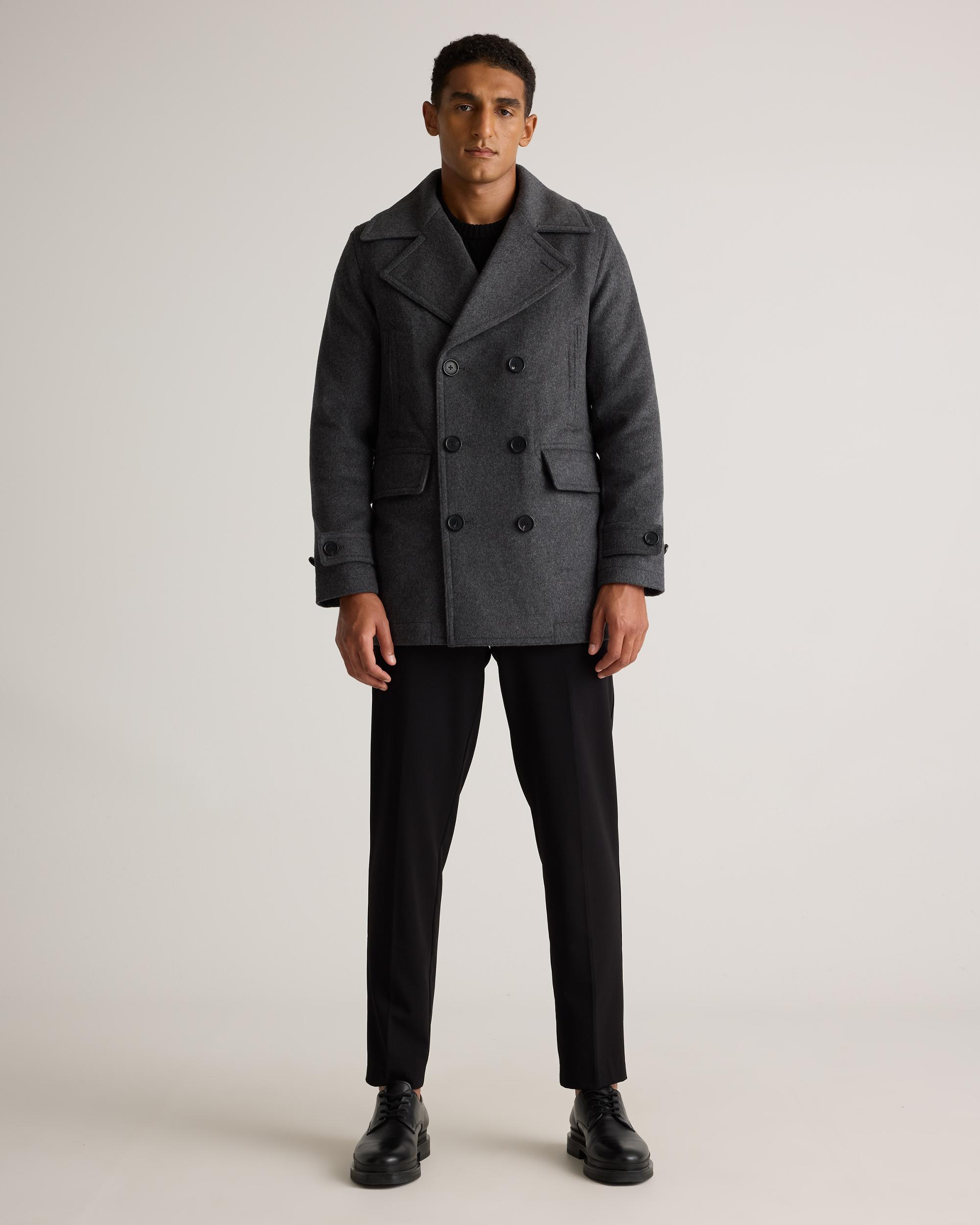 Quince | Men's Italian Wool Peacoat Wool/Nylon Product Image