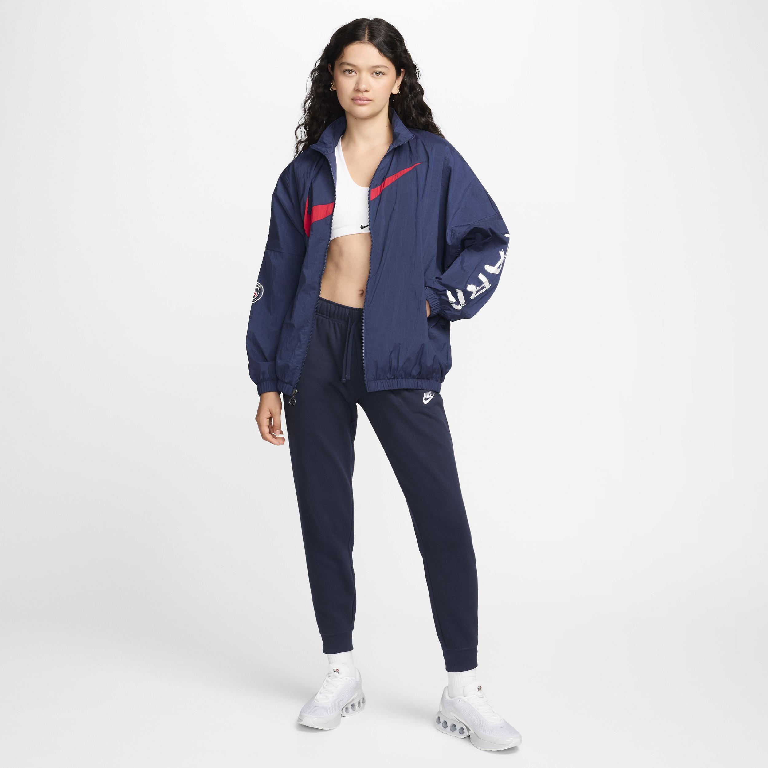 Womens Nike Navy Paris Saint-Germain Essential Windrunner Full-Zip Jacket Psg Blue Product Image
