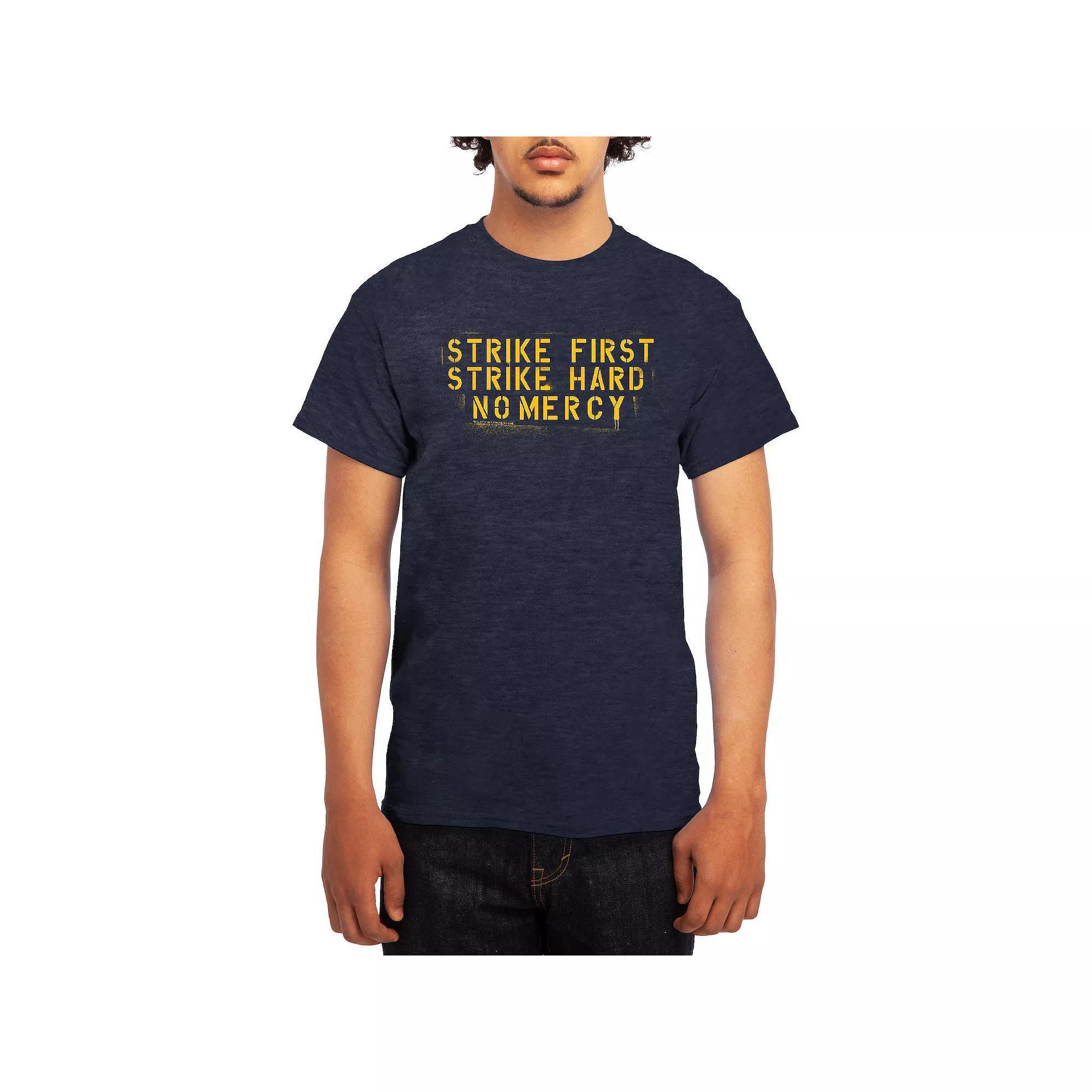 Men's Attack on Titan Cruel Beautiful World Tee, Size: Large, Black Product Image