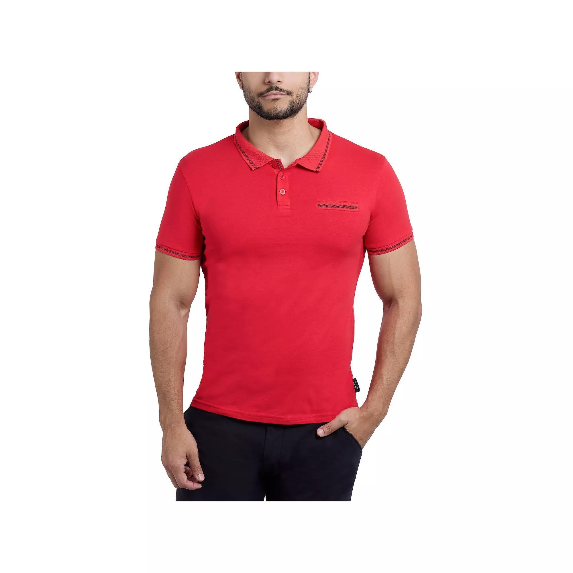 Mens Cultura Short Sleeve Polo With Chest Rib Pocket Product Image