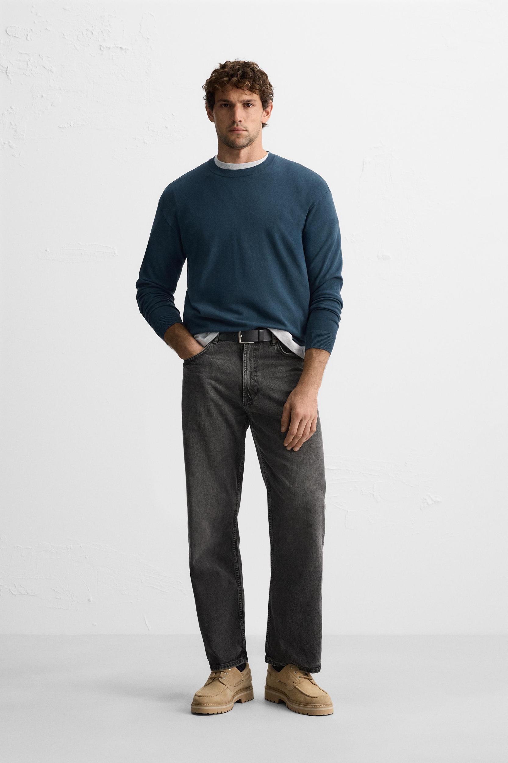 BASIC VISCOSE BLEND SWEATER Product Image