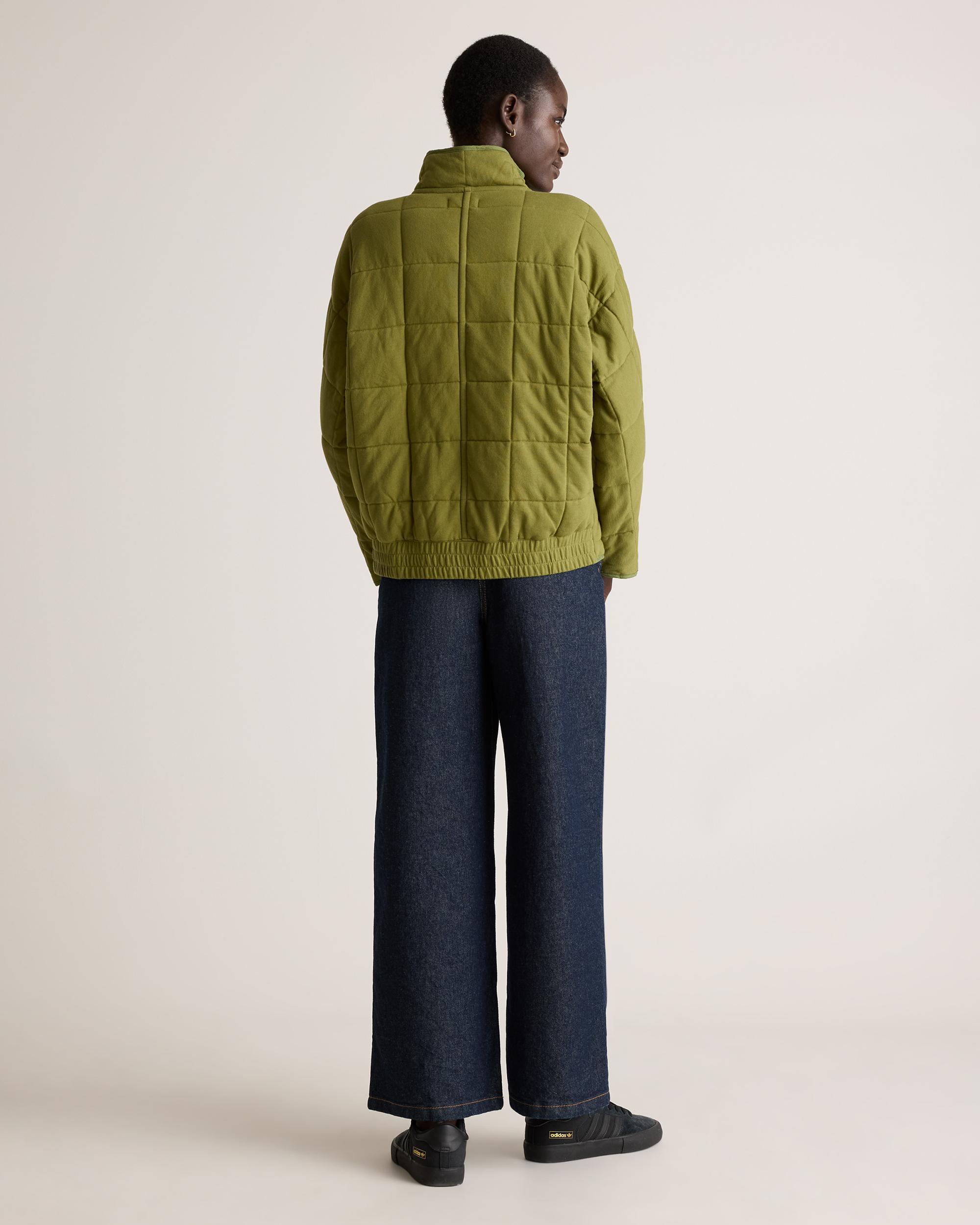 Quince | Women's Quilted Knit Jacket Organic Cotton Product Image