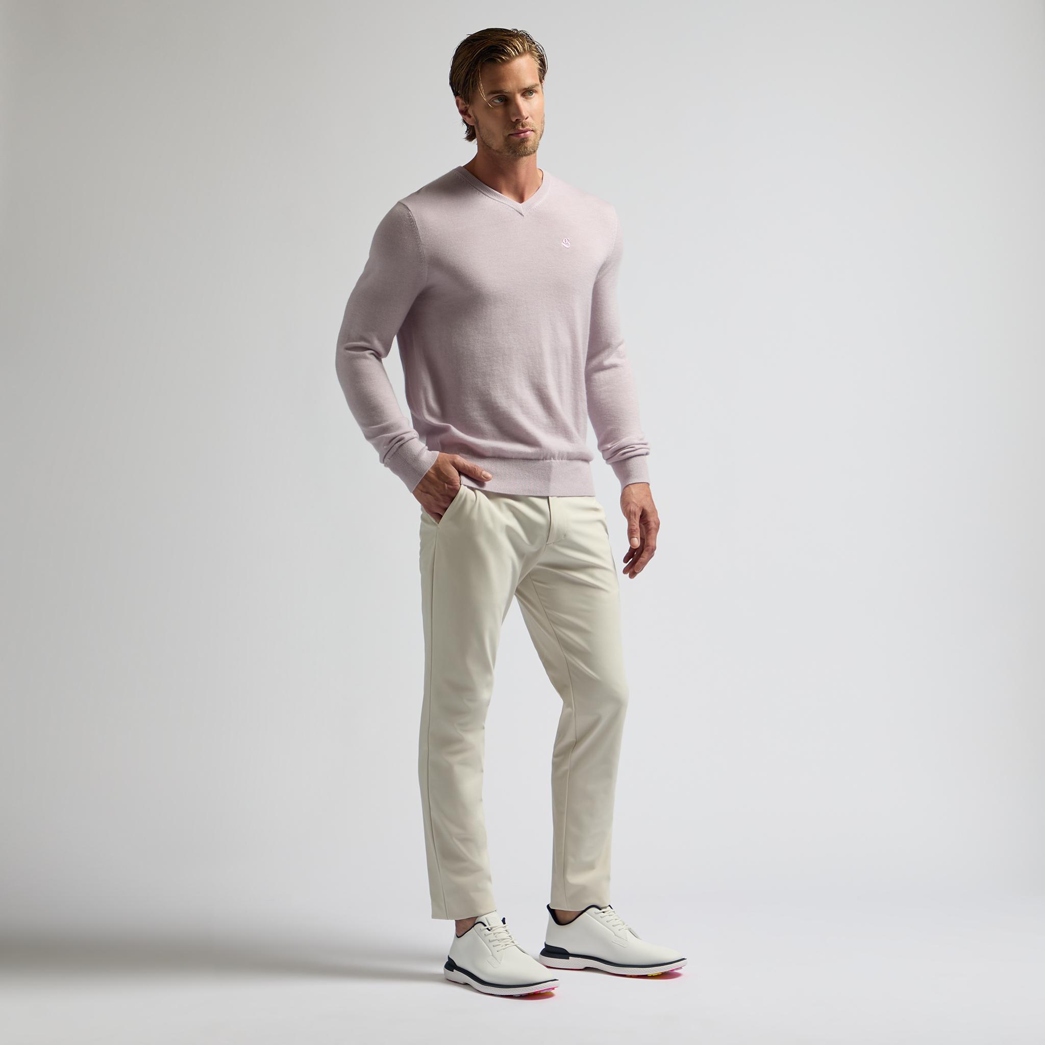 VERSE V NECK CASHMERE SWEATER Product Image