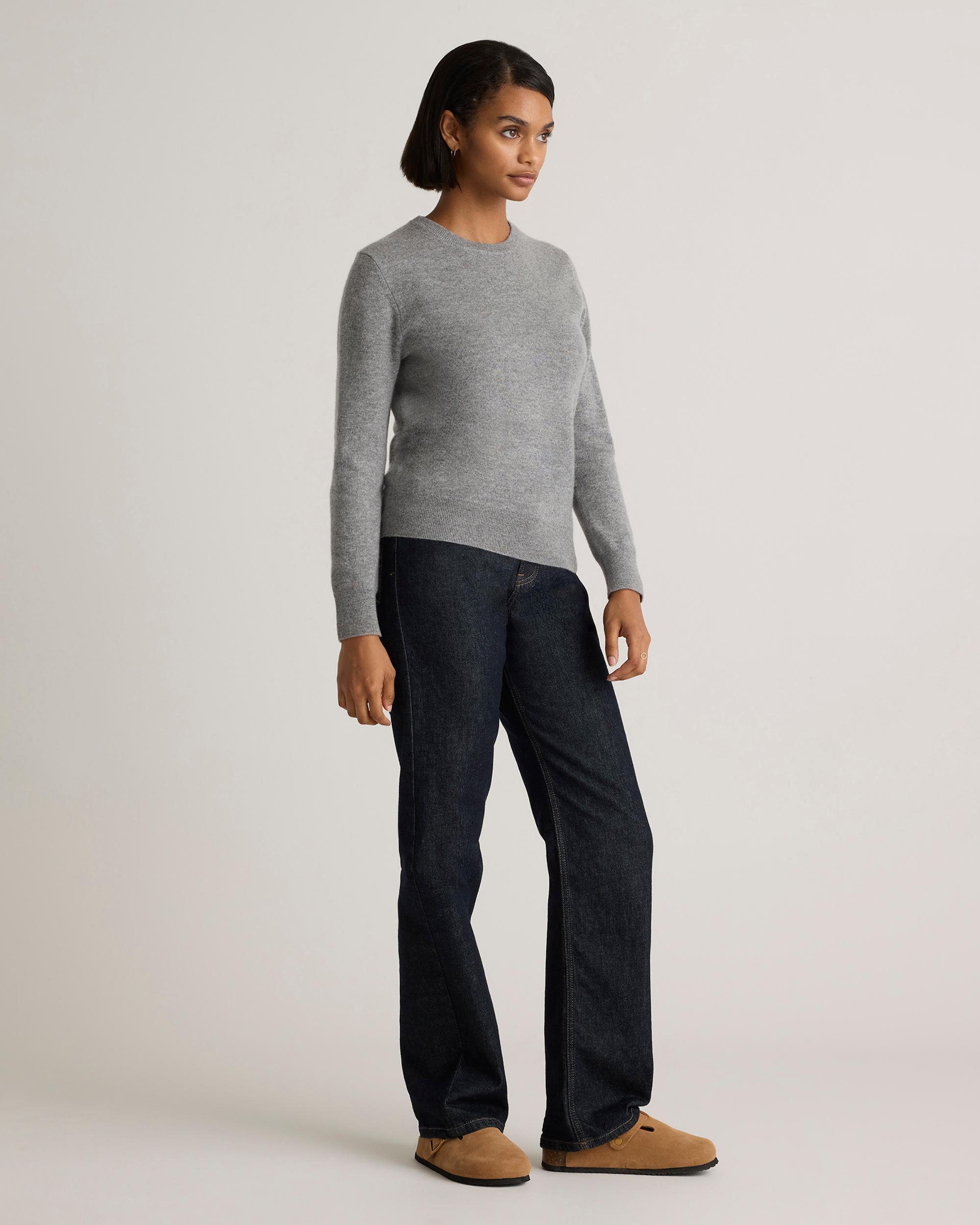 Quince | Women's Mongolian Cashmere Crewneck Sweater Product Image
