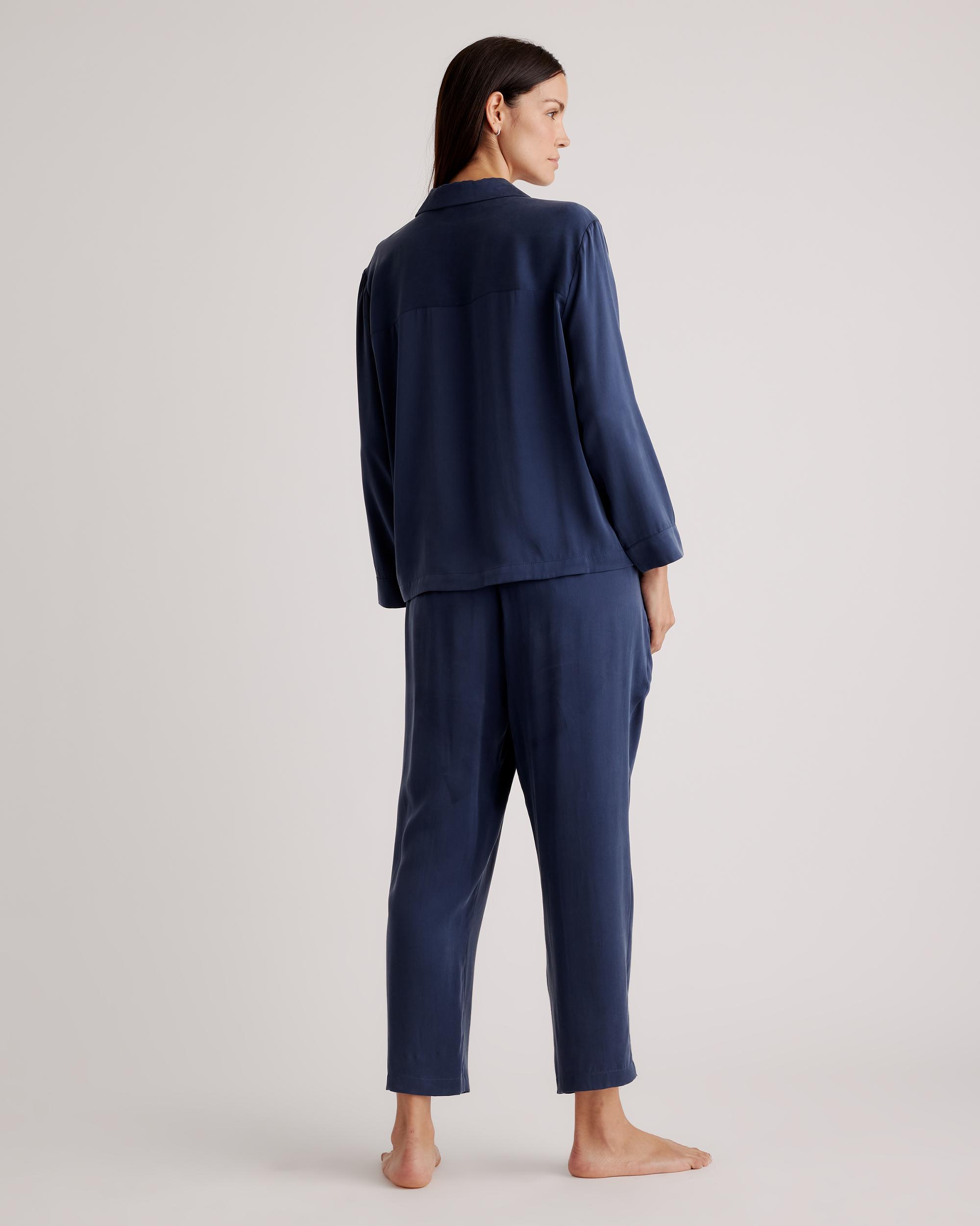 Quince | Women's Pajama Long Sleeve Top Mulberry Silk Product Image