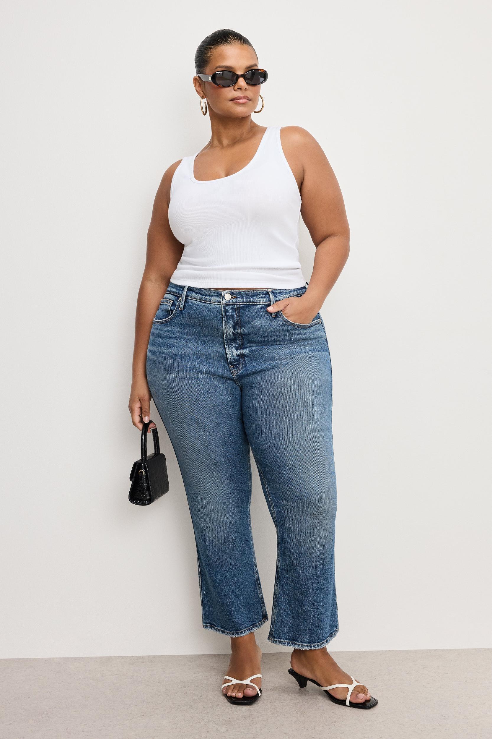 GOOD KICK FLARE JEANS | INDIGO1014 Product Image