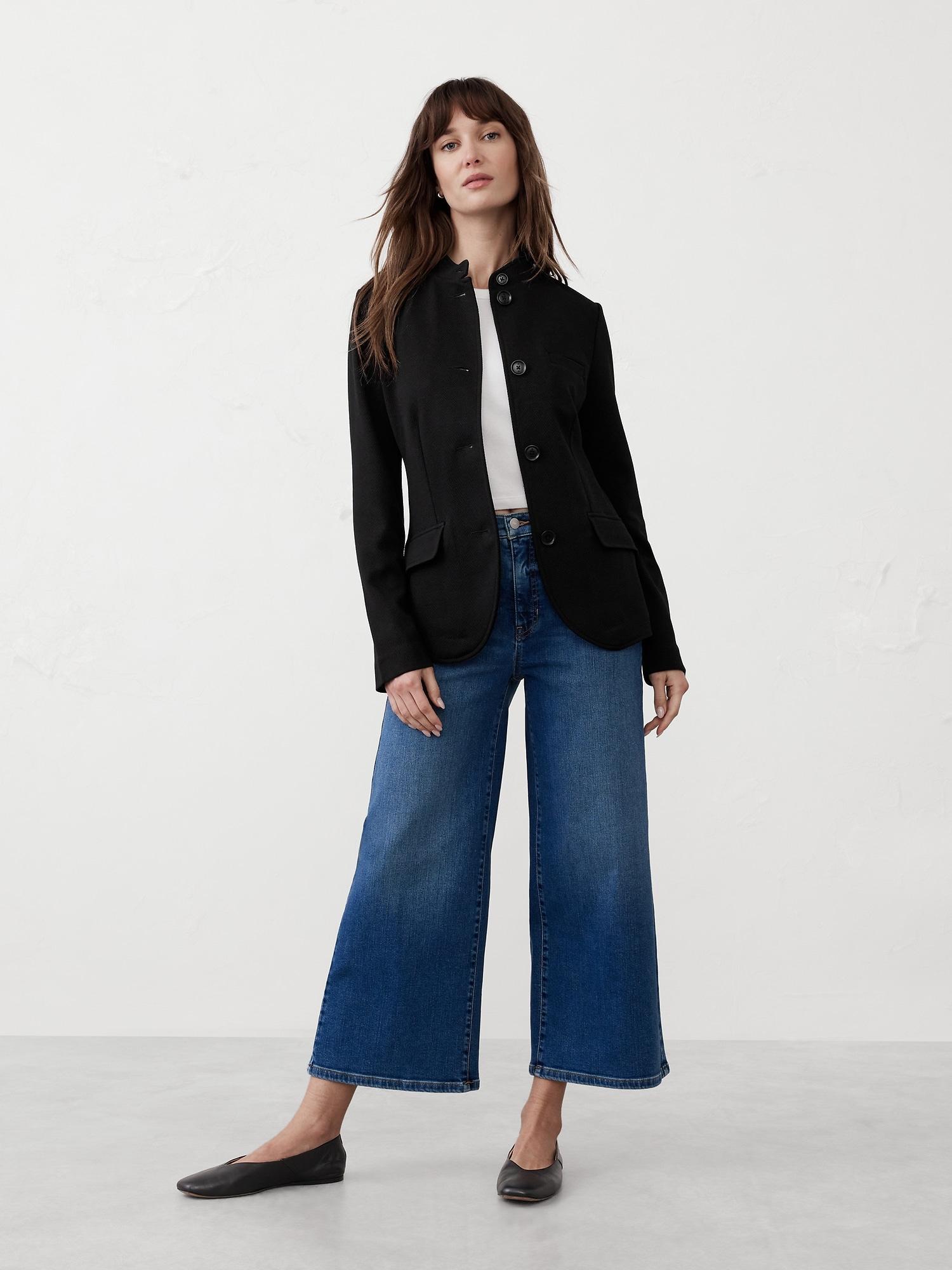 Knit Pique Blazer Product Image