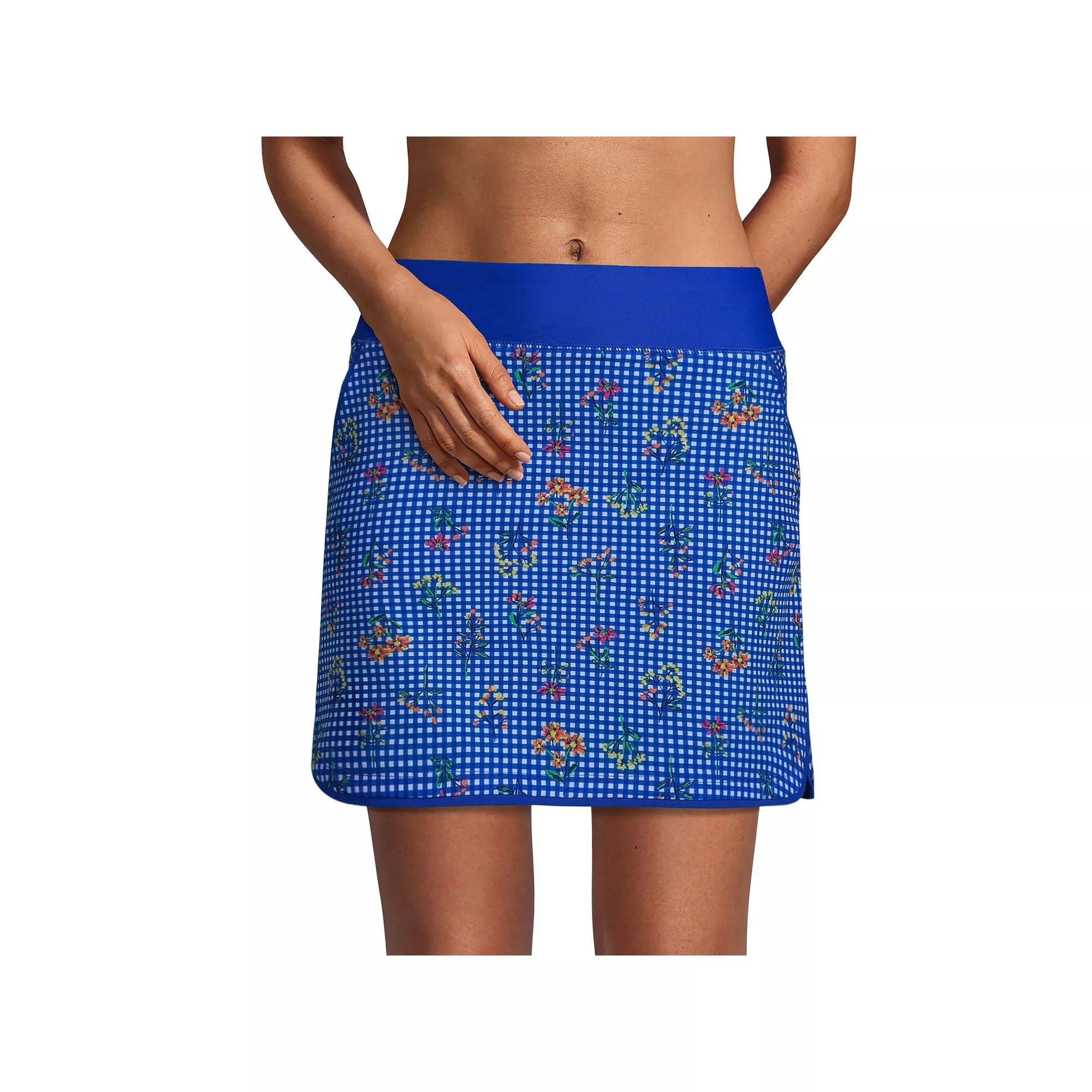 Womens Lands End Quick Dry Active Swim Skort Product Image