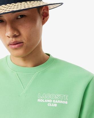 Roland-Garros Edition Piqué Sweatshirt Product Image