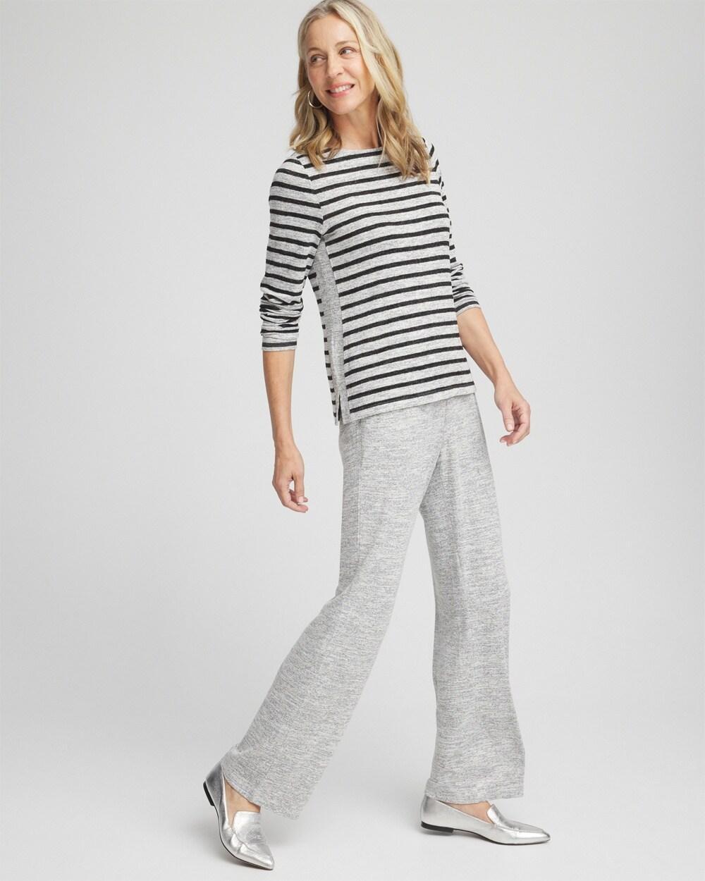 Zenergy® Soft Essentials Stripe Long Sleeve Top Product Image