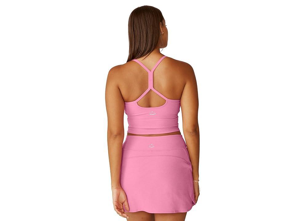 Womens Spacedye Racerback Crop Tank Product Image