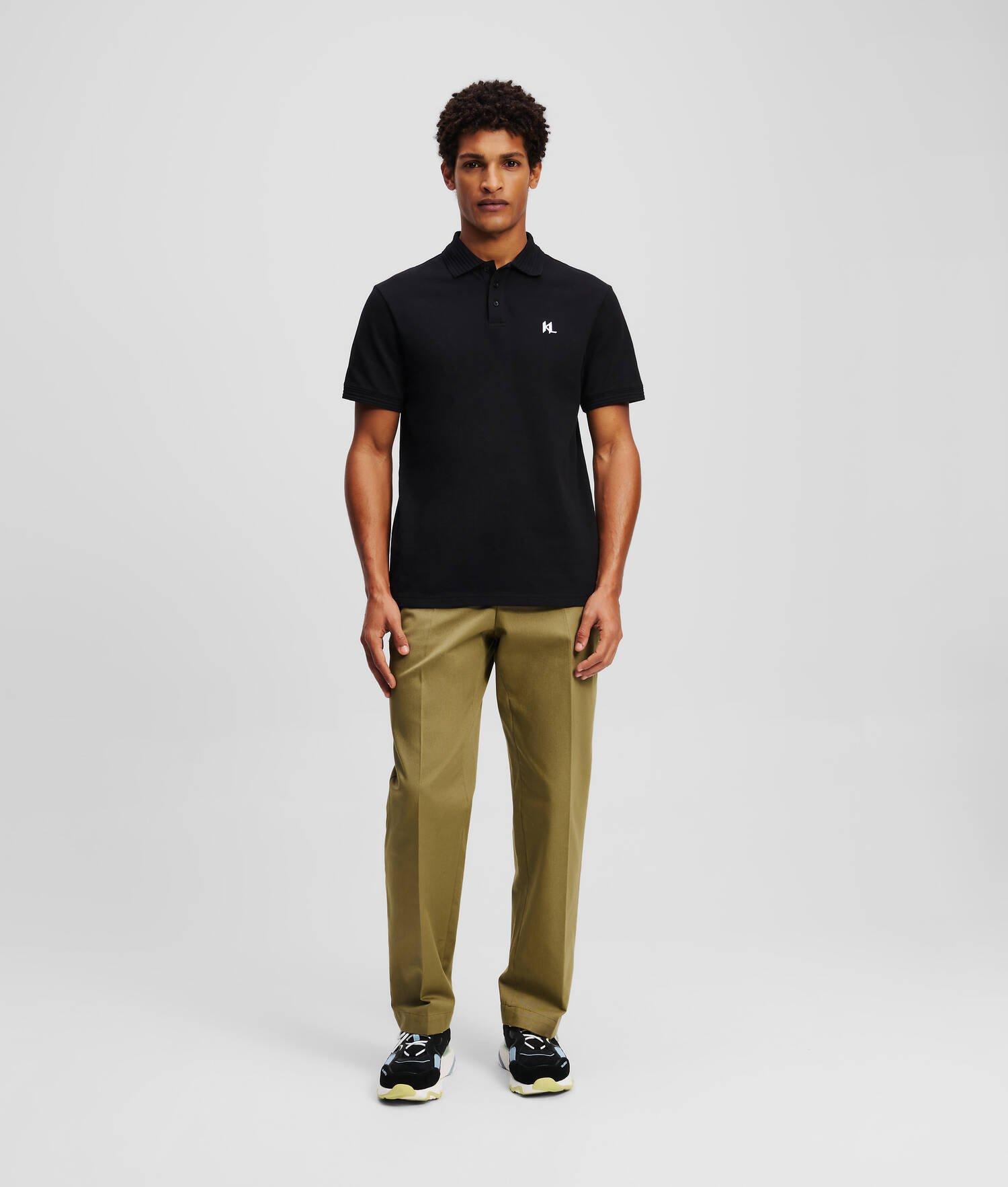 KL MONOGRAM POLO SHIRT Product Image