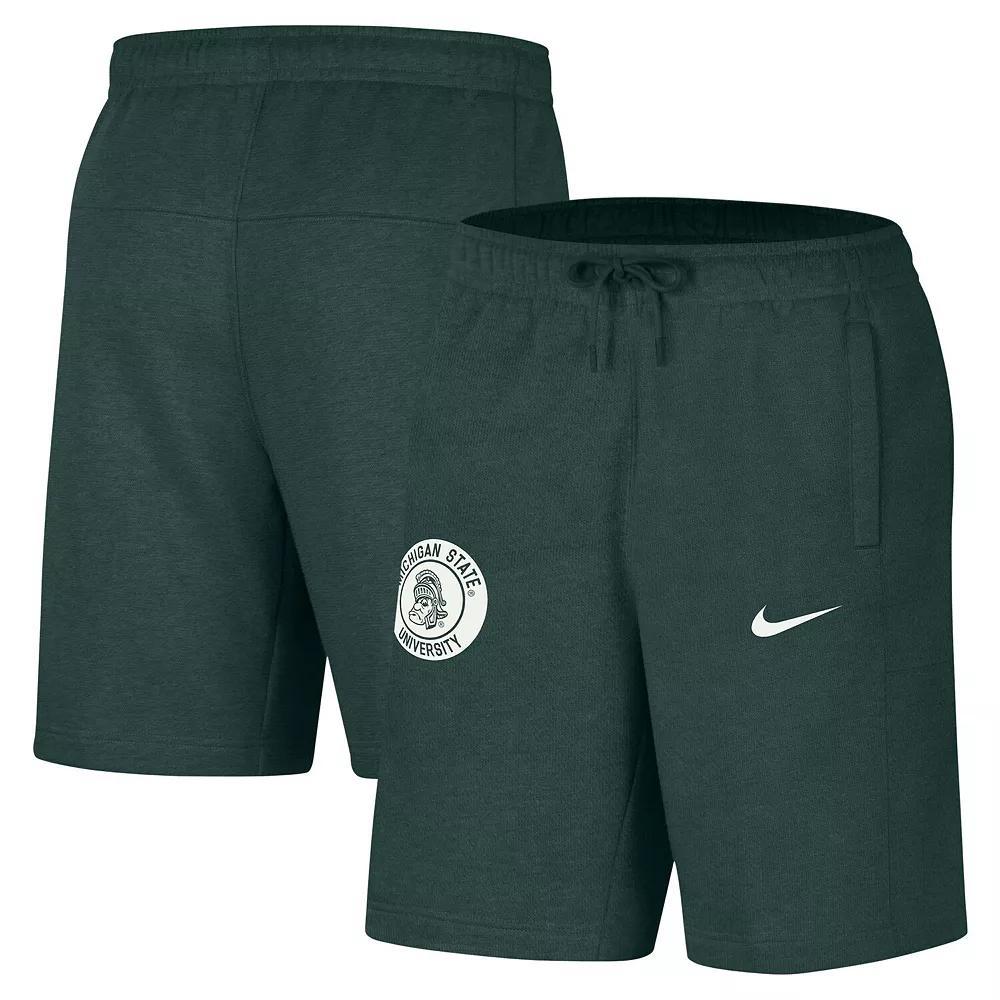 Men's Nike Green Michigan State Spartans Logo Shorts, Size: Medium Product Image