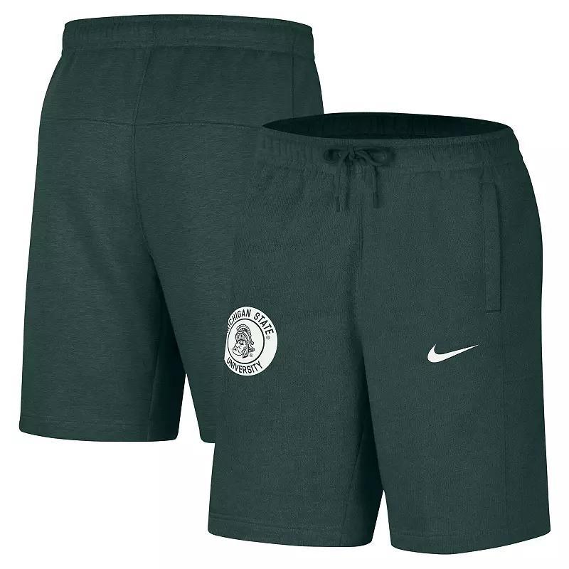 Men's Nike Green Michigan State Spartans Logo Shorts, Size: Medium Product Image