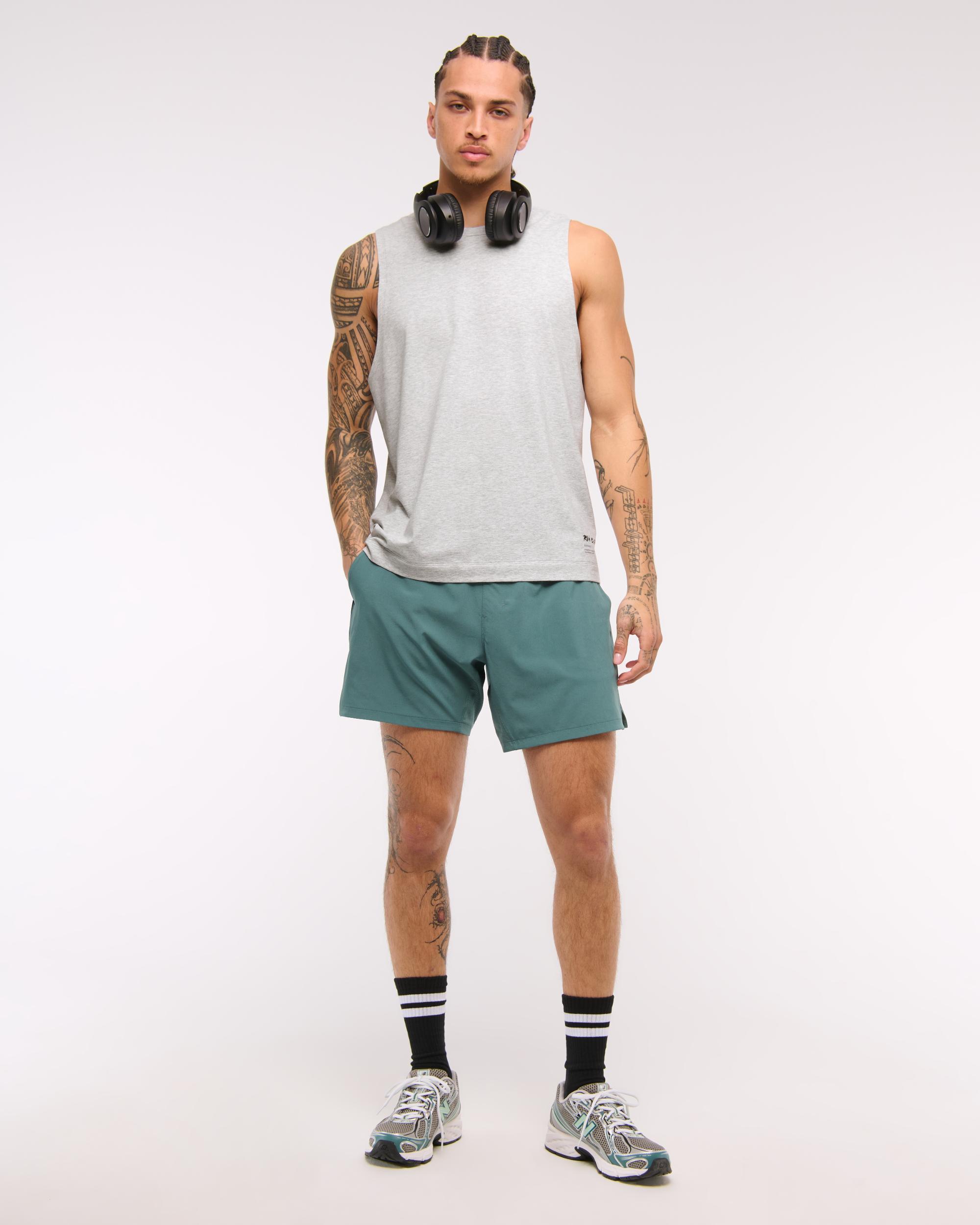 YPB Active Cotton-Blend Graphic Tank Product Image