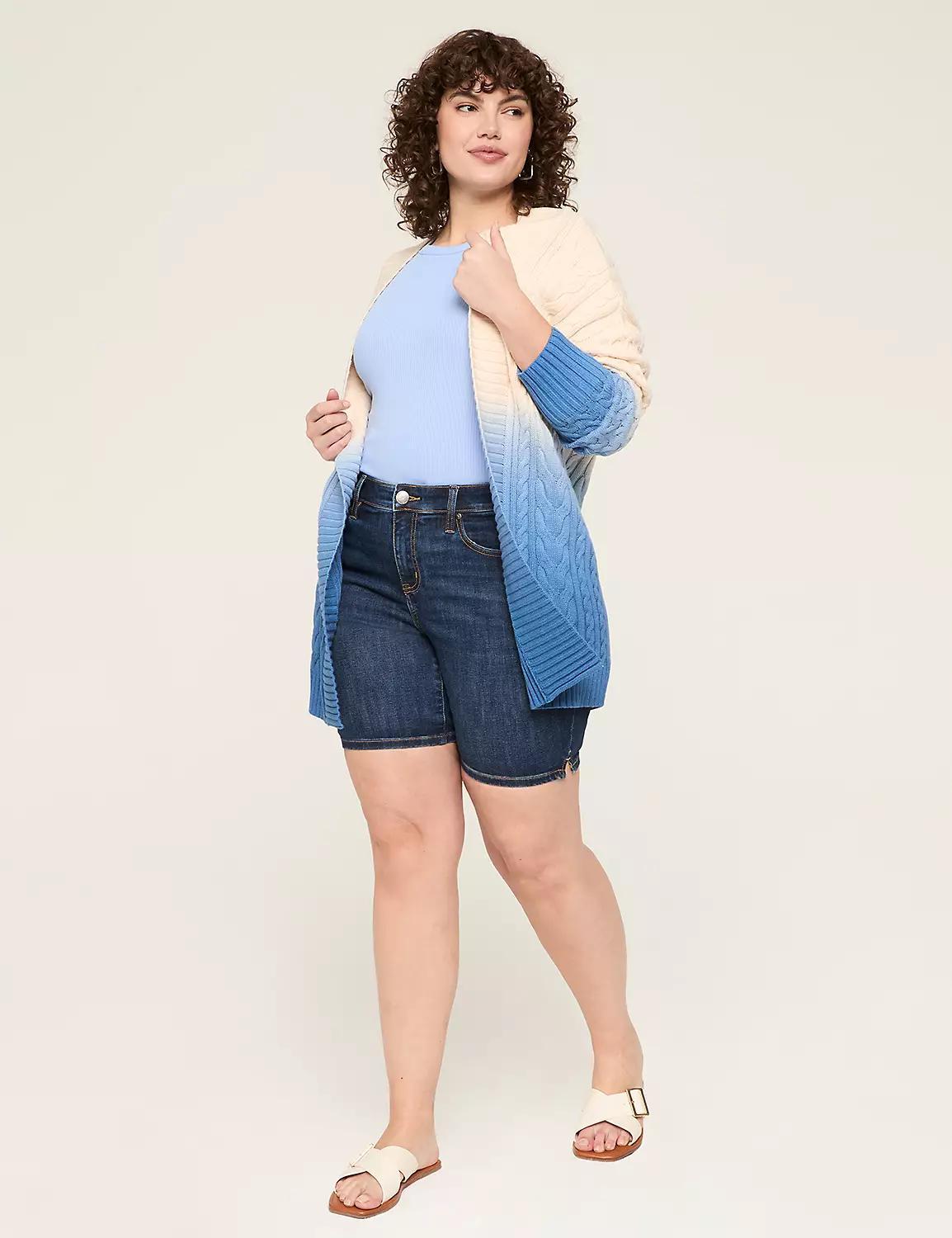 Signature Fit Bermuda Jean Short - 7" Product Image