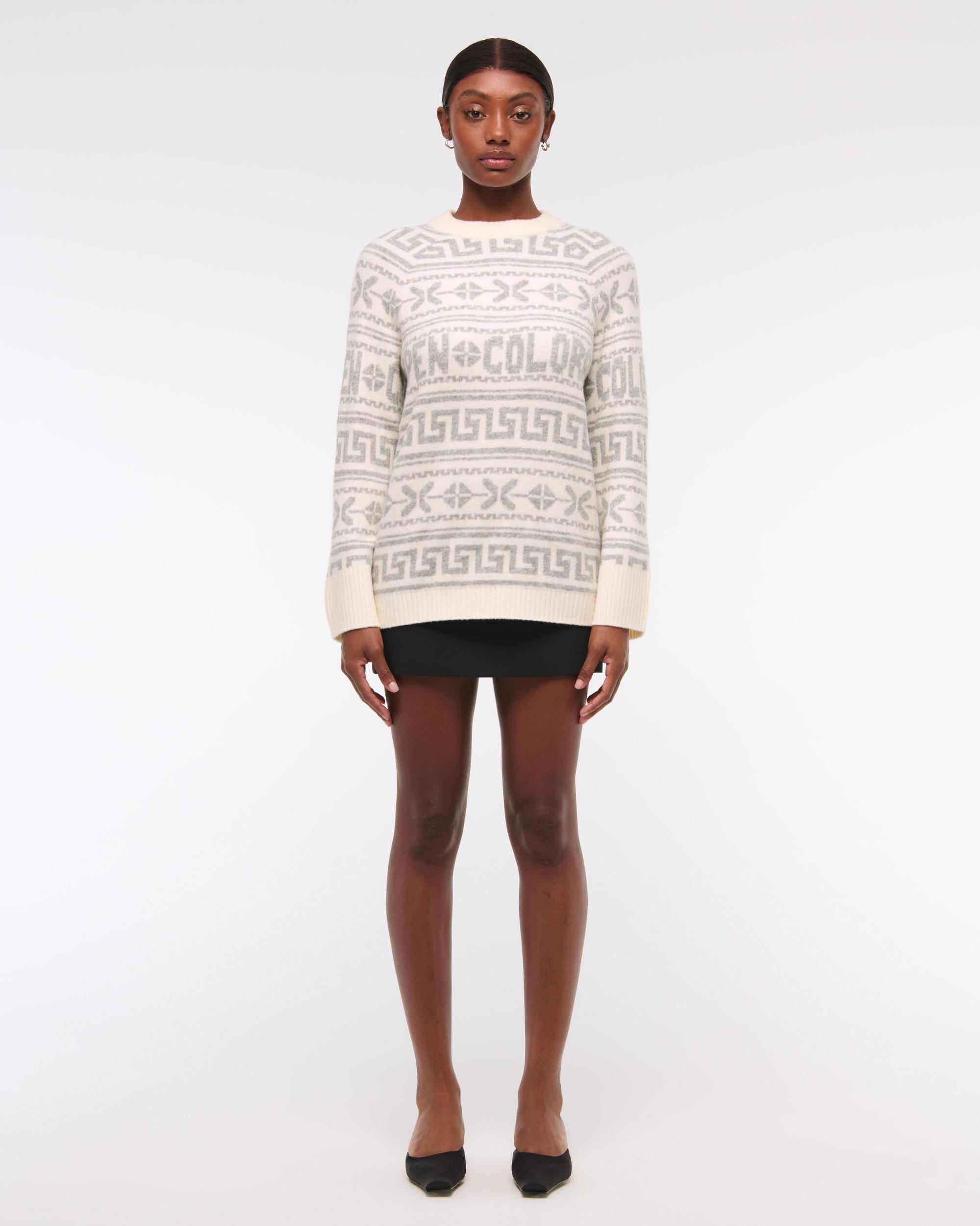 Relaxed Lounge Crew Sweater Product Image