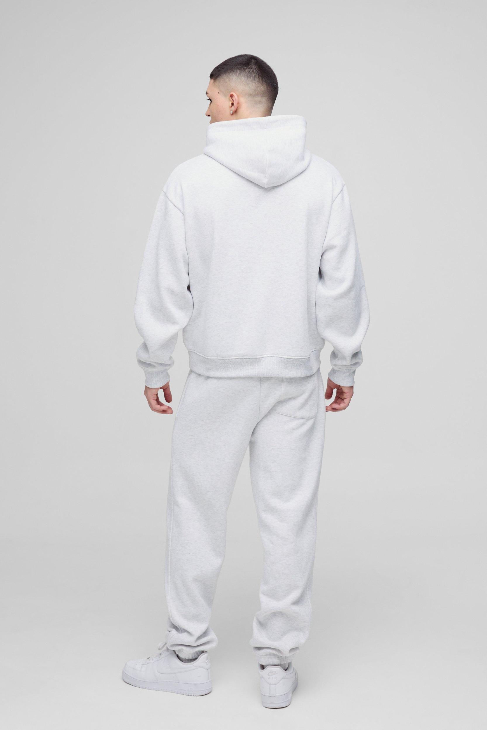 Oversized Boxy Man Hooded Tracksuit | boohooMAN USA Product Image