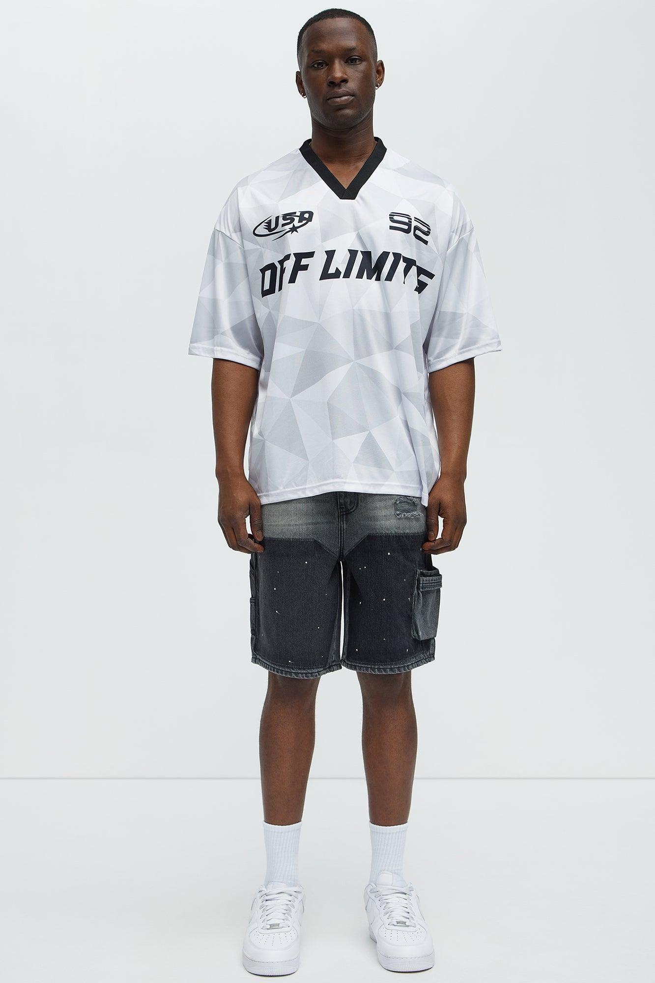 Two Ways Relaxed Denim Shorts - Black Wash Product Image