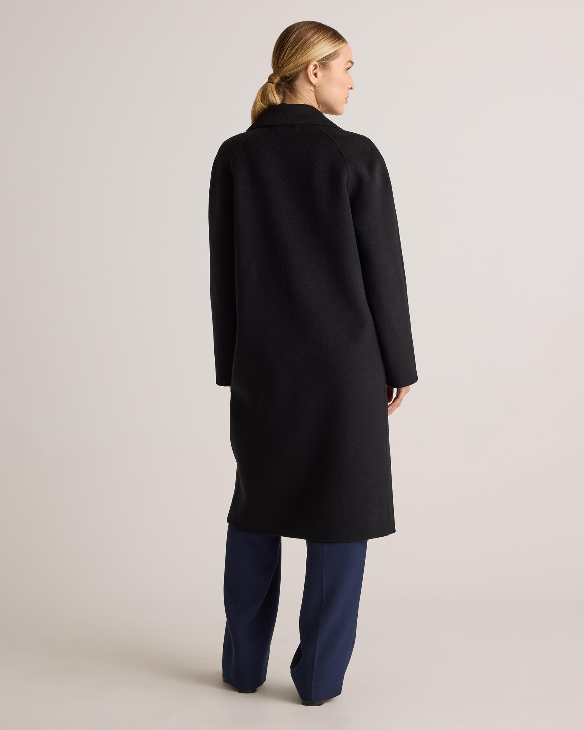 Quince | Women's Double-Faced Merino Wool Notched Lapel Coat Product Image