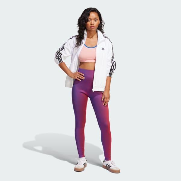 adidas Adicolor 3-Stripes Bra Top White 2XL Womens Product Image