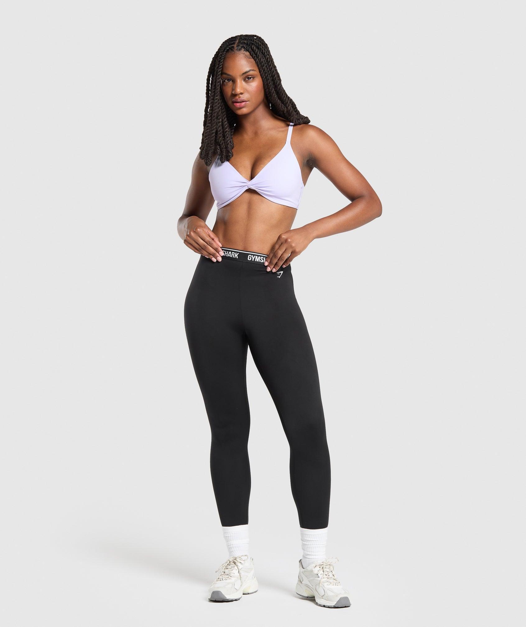 Gymshark Twist Front Bralette - Fresh Lilac Female Product Image