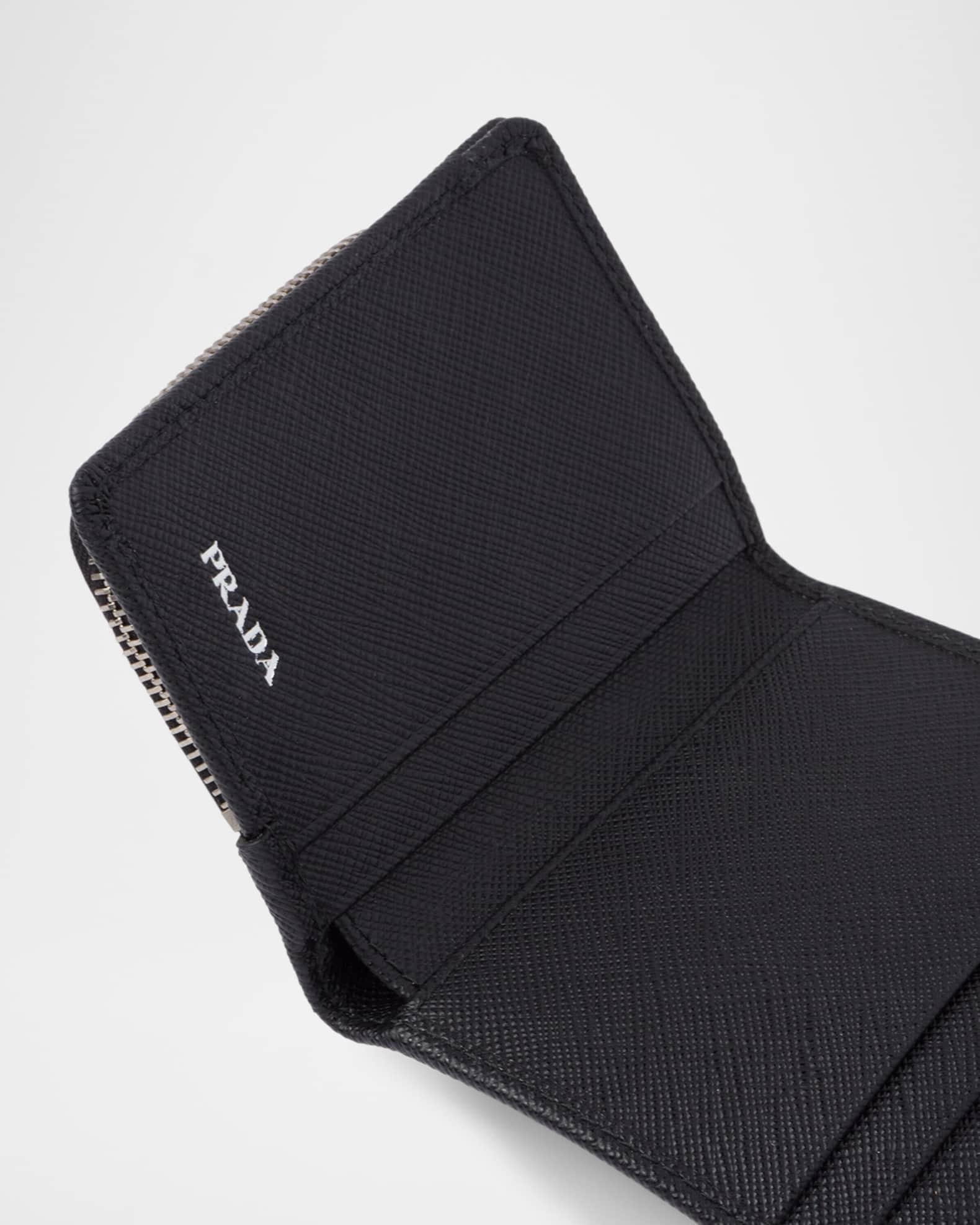 Small Saffiano Leather Trifold Wallet Product Image
