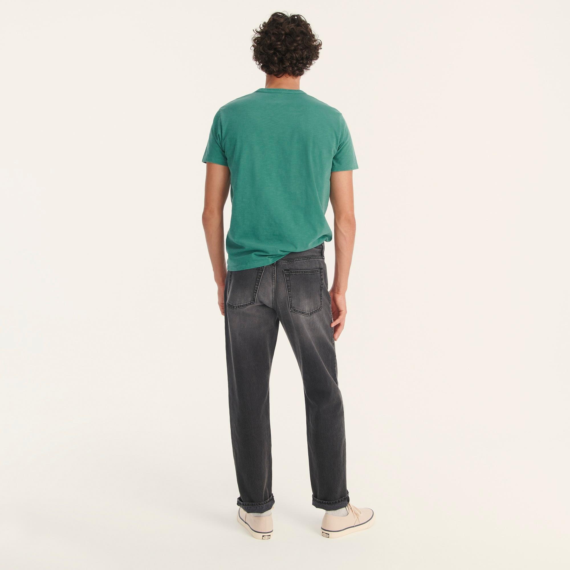 Classic Straight-fit jean in deep grey wash Product Image