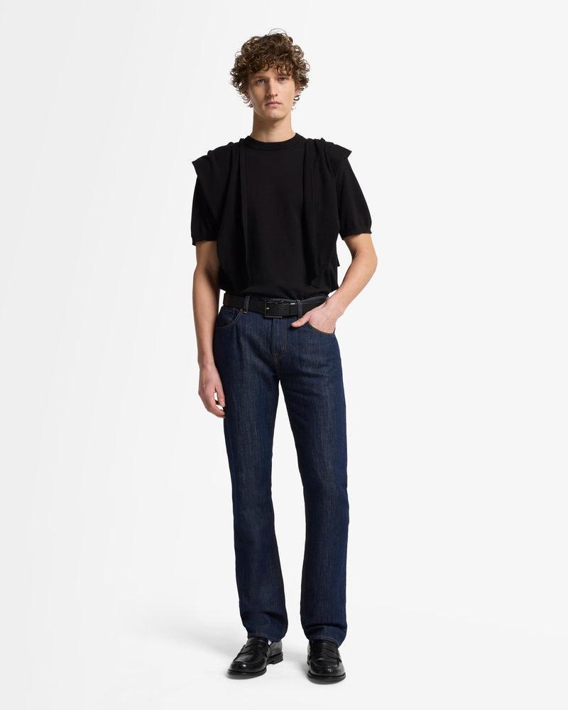 Classic Cotton Short Sleeve Sweater Product Image