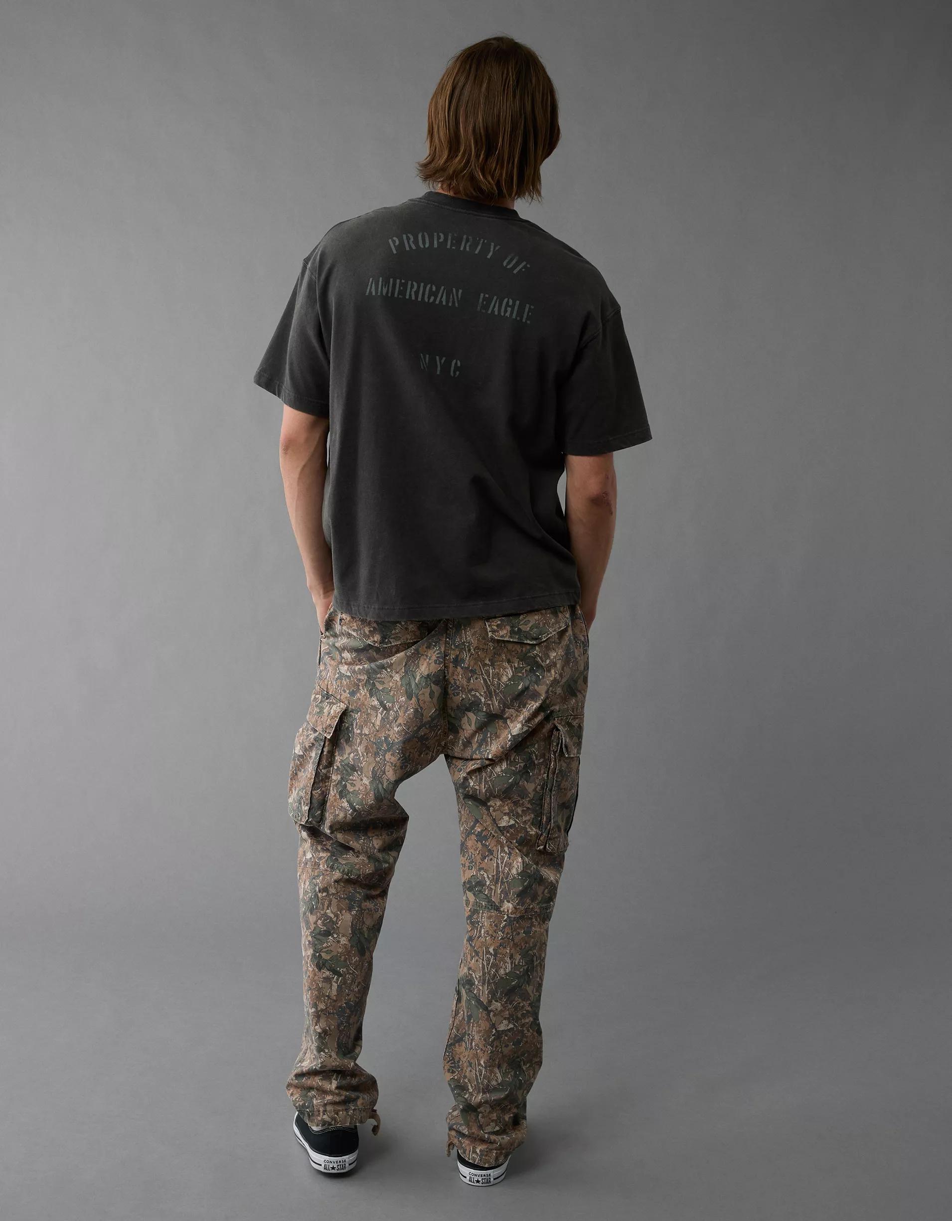AE Boxy Logo Graphic Pocket T-Shirt Product Image