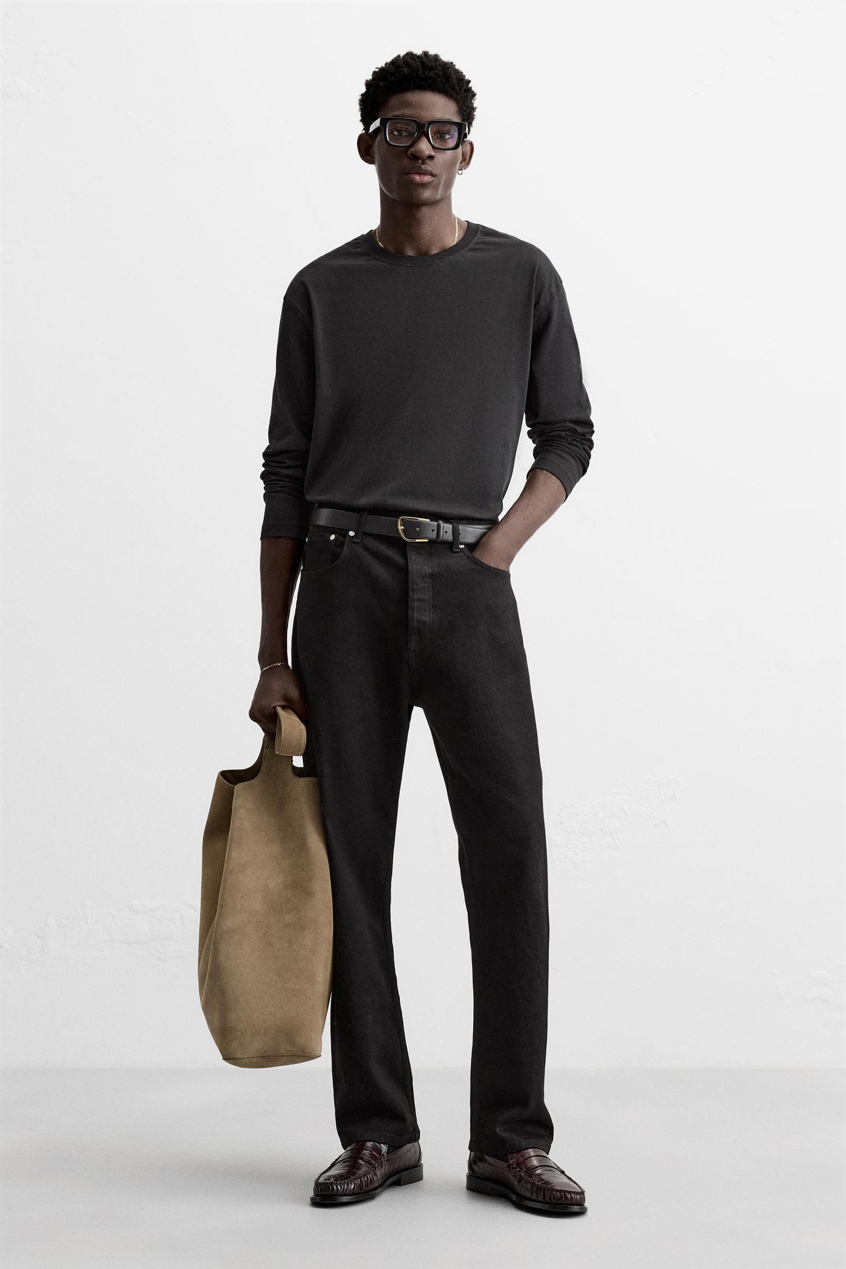 EMBOSSED LEATHER LOAFERS Product Image