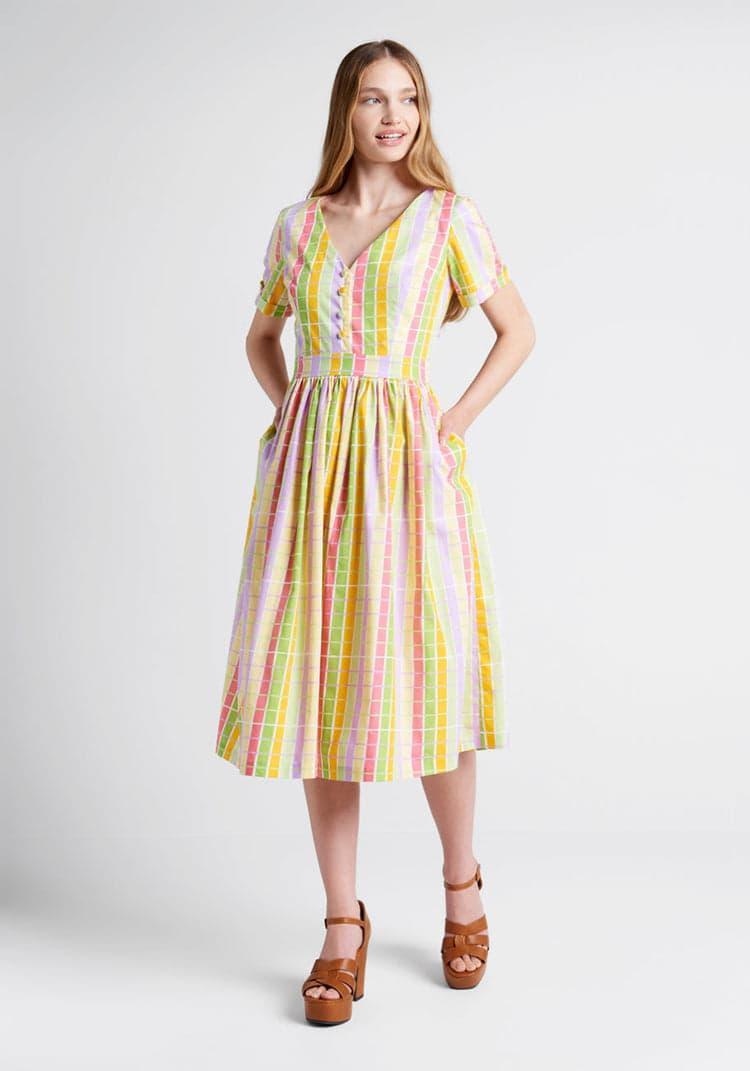 Fabulous Fit and Flare Shirt Dress Product Image