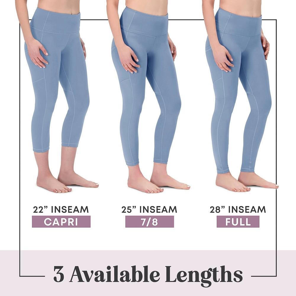 ROCKY High Waisted Yoga Leggings, 28" inseam - FULL, Workout Running Activewear Tummy Control Leggings for Women 28" inseam Full Product Image