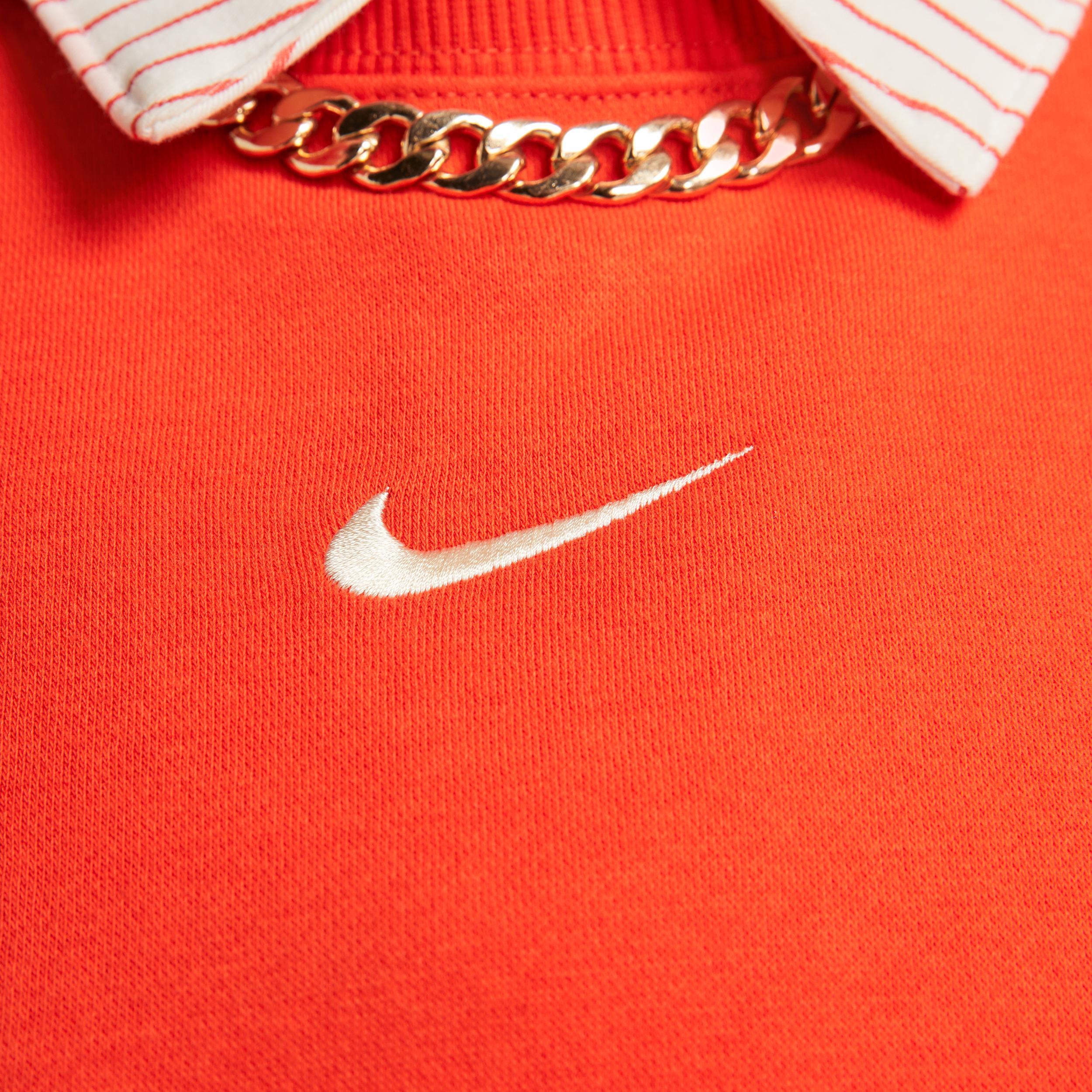 Womens Nike Sportswear Phoenix Fleece Over-Oversized Crew-Neck Sweatshirt | DQ5761-633 Product Image