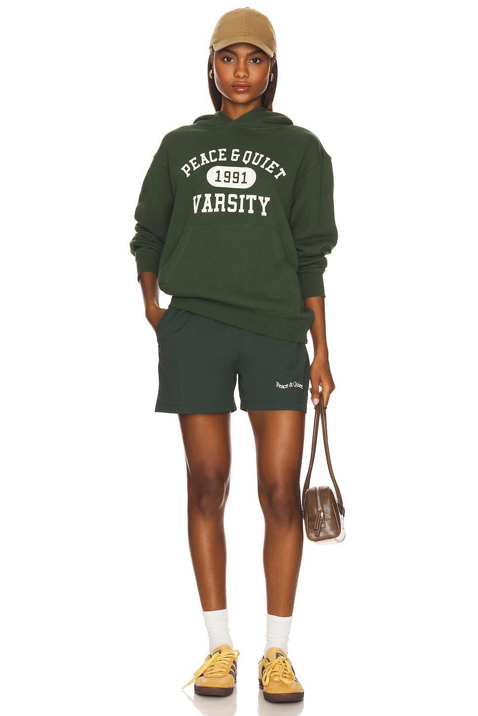 Varsity Hoodie Museum of Peace and Quiet Product Image