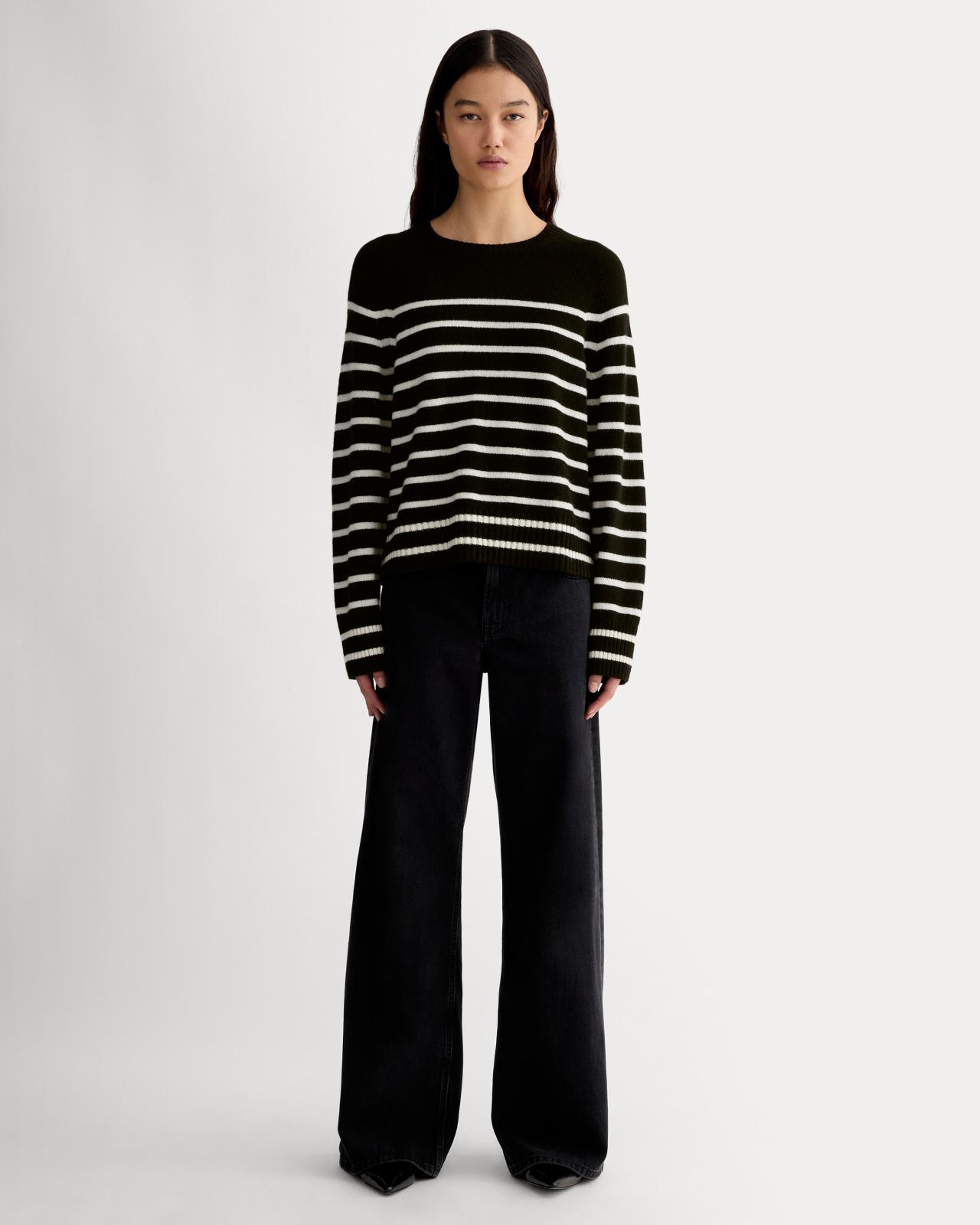 The Boxy Crew in Cashmere Product Image