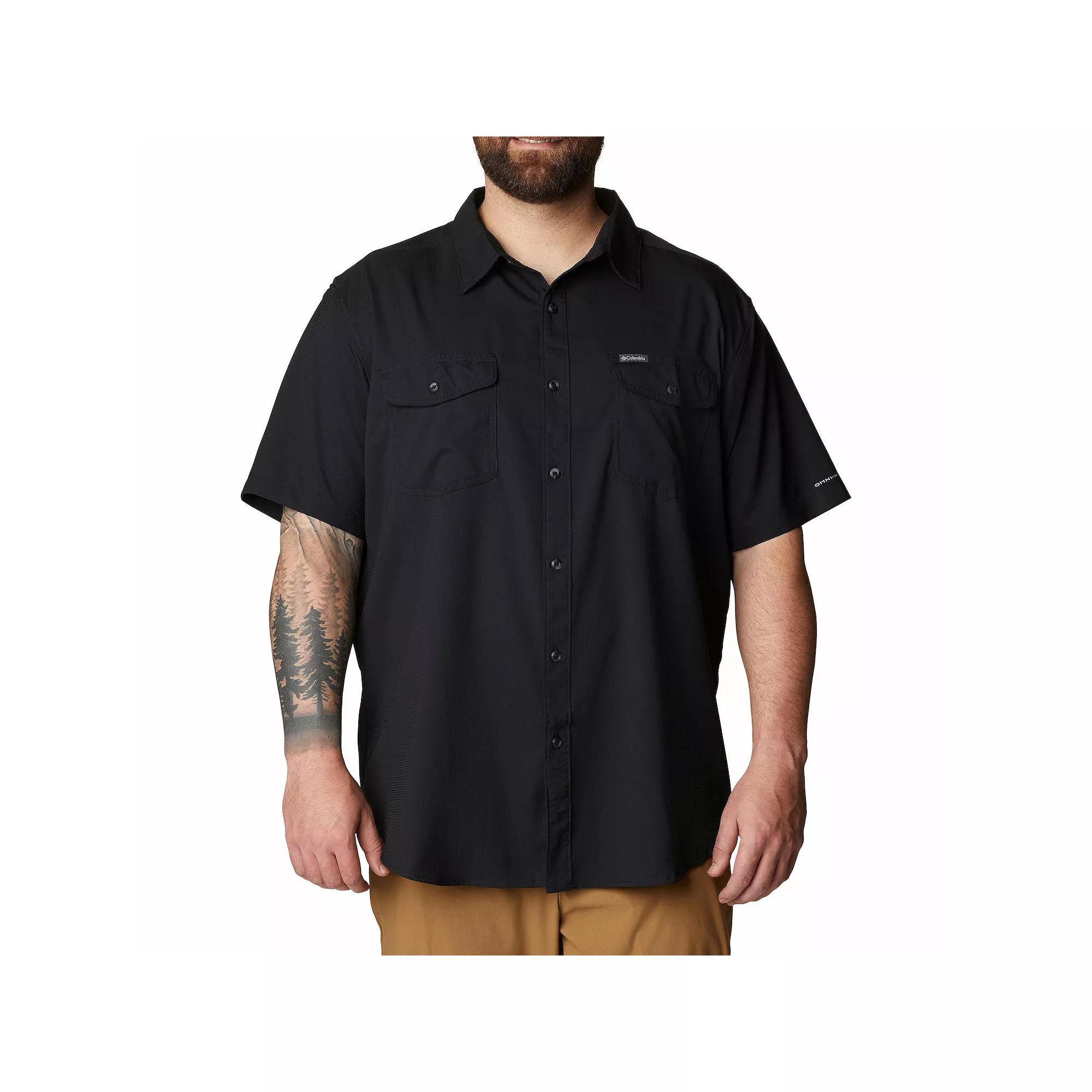 Big & Tall Columbia Utilizer Button-Down Shirt, Mens Collegiate Blue Product Image