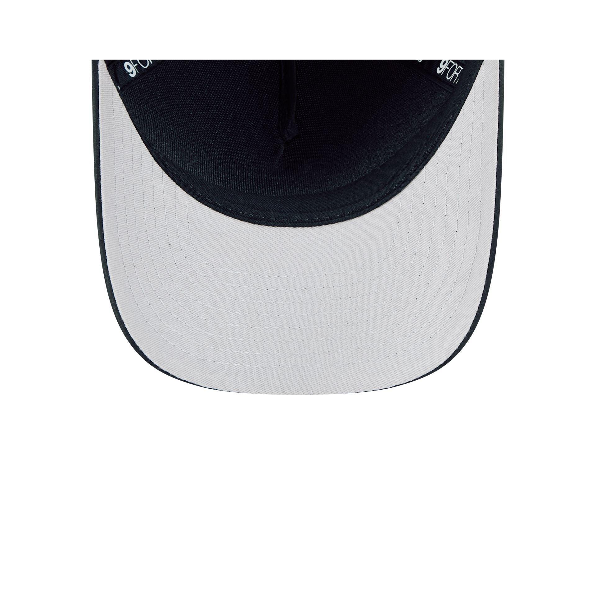 Miami Marlins Ripstop 9FORTY M-Crown A-Frame Snapback Hat Male Product Image