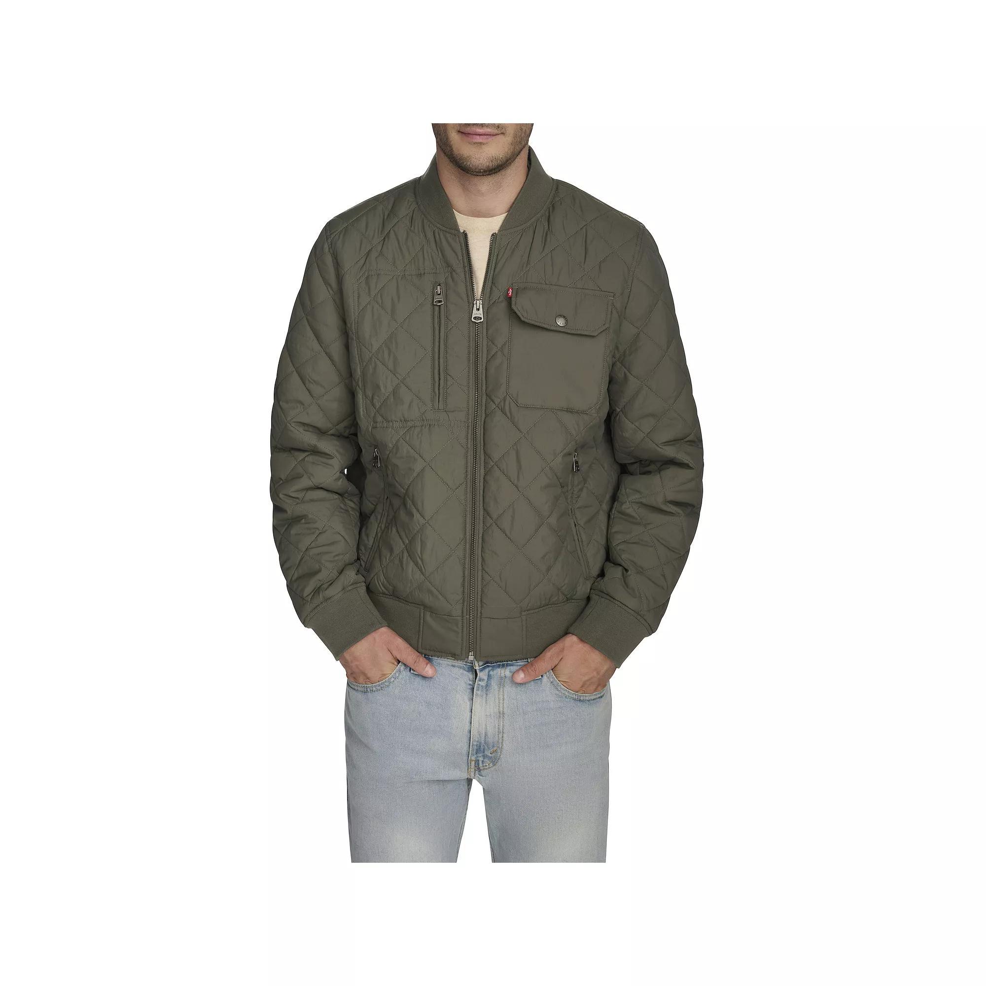 Men's Levi's® Diamond Quilted Jacket, Size: XL, Clay Product Image