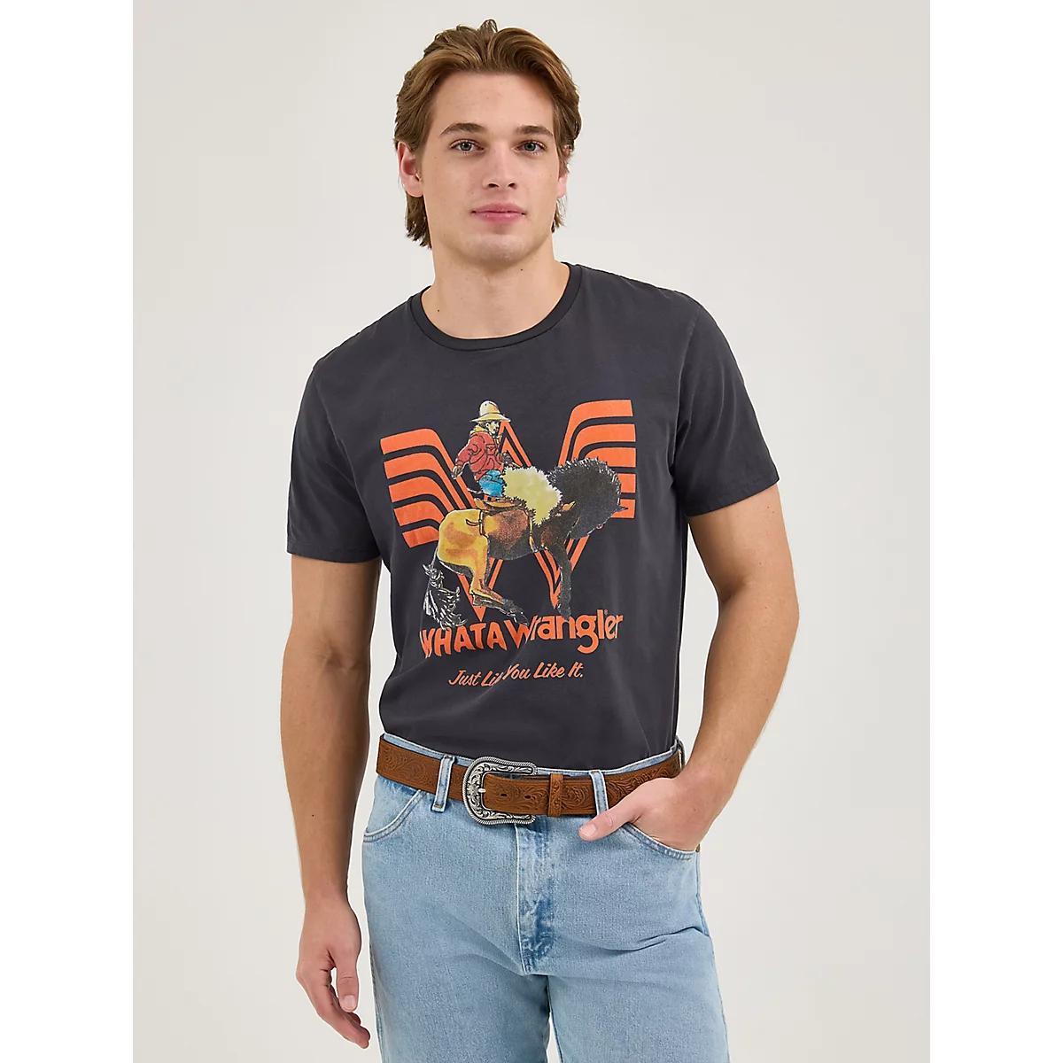 Wrangler x Whataburger Men's Long Live Burgers T-Shirt | Men's SHIRTS | Wrangler® Product Image
