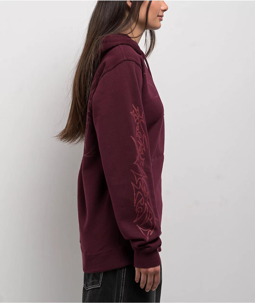 Vitriol Not Afraid Red Hoodie Product Image