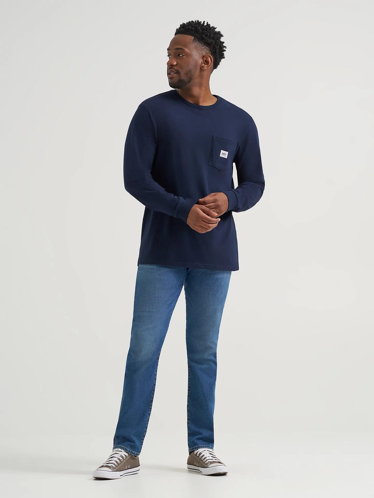 Men's Long Sleeve Workwear Pocket Tee | Men's Tops & Tees | Lee® Product Image