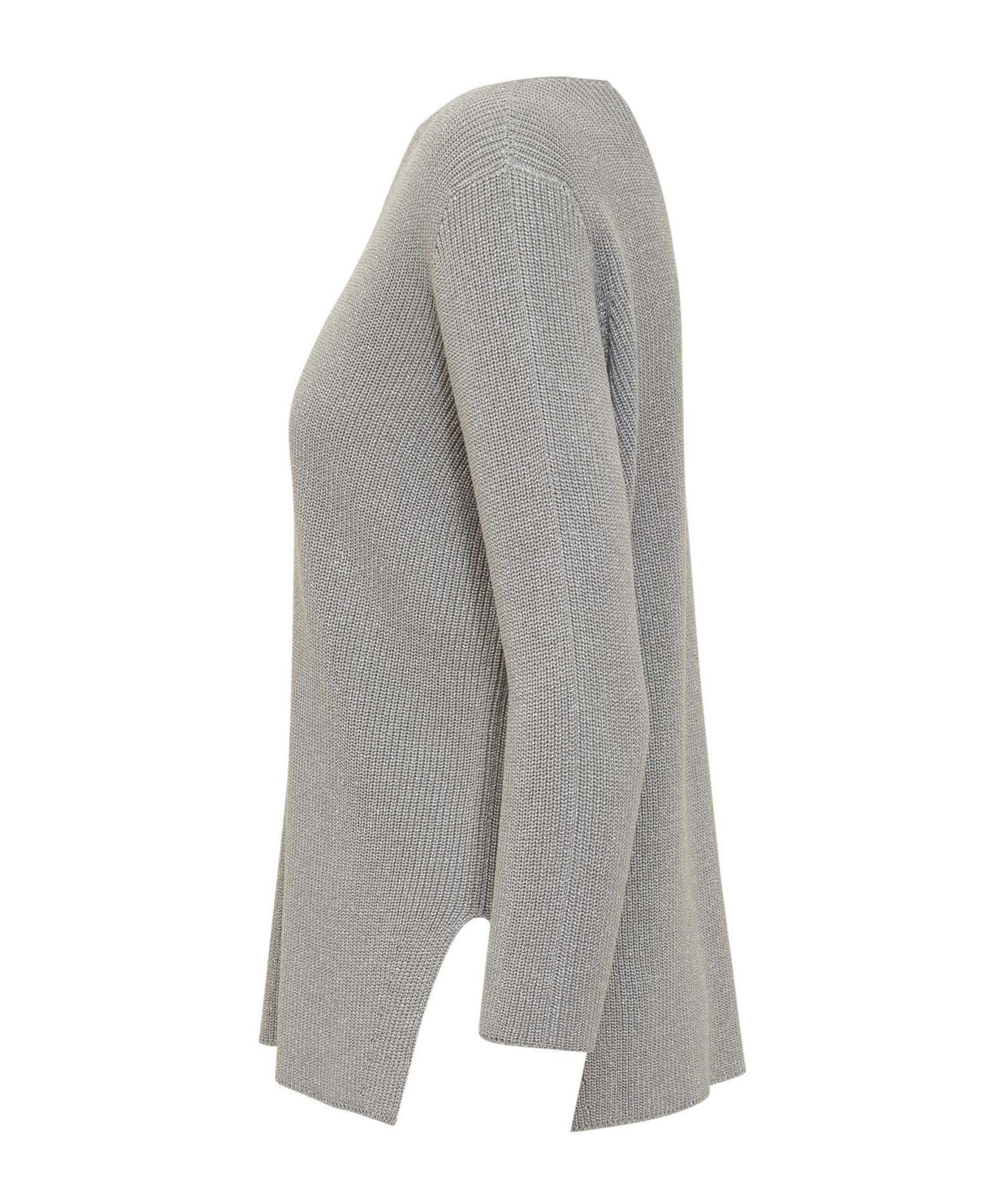 FABIANA FILIPPI Shirt In Silver Product Image