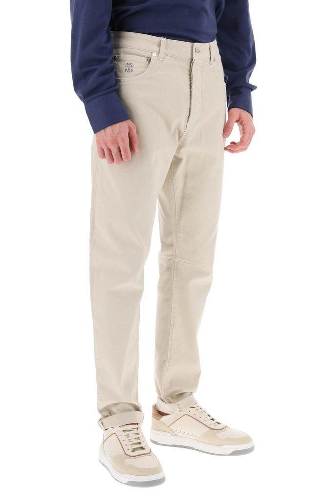 Straight Leg Logo Patch Pants In Multi Product Image