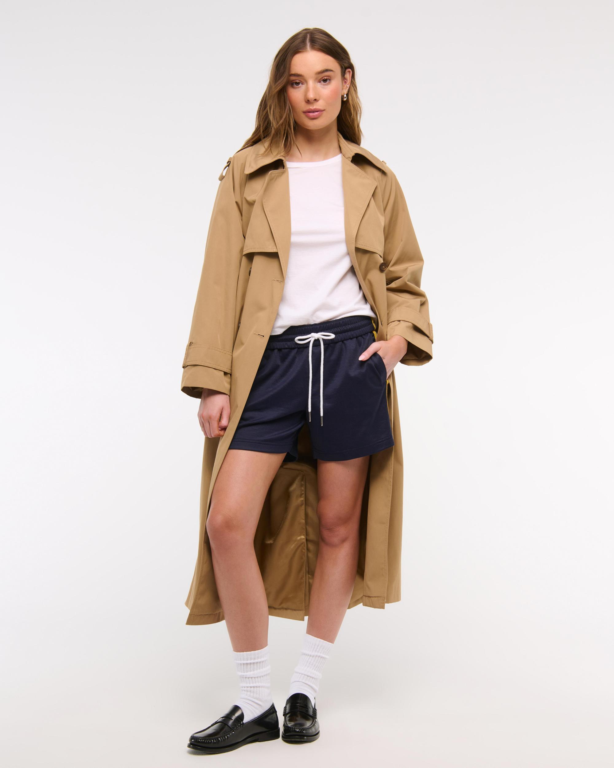 Mid Rise Track Short Product Image
