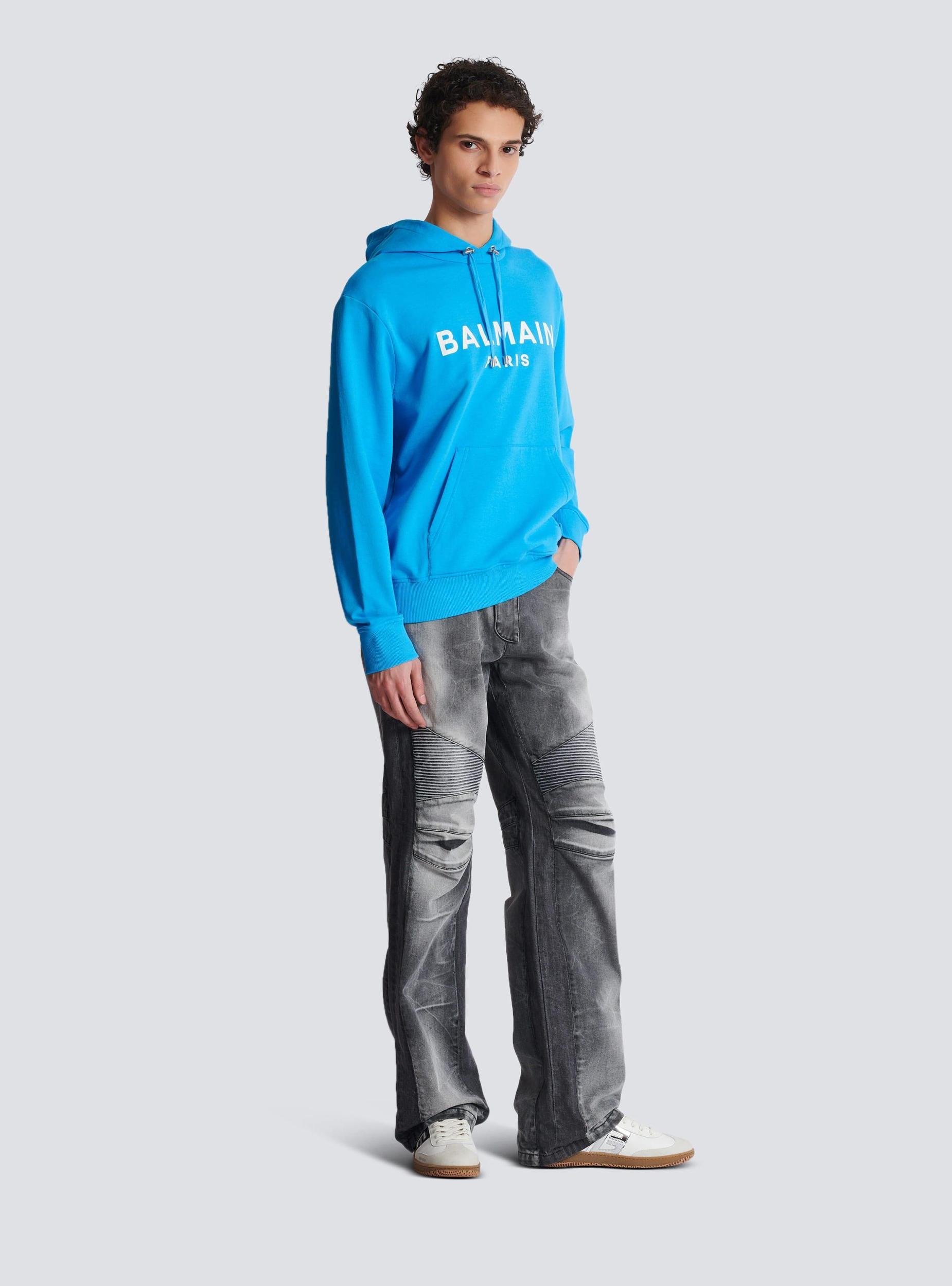 Printed Balmain Paris hoodie Product Image