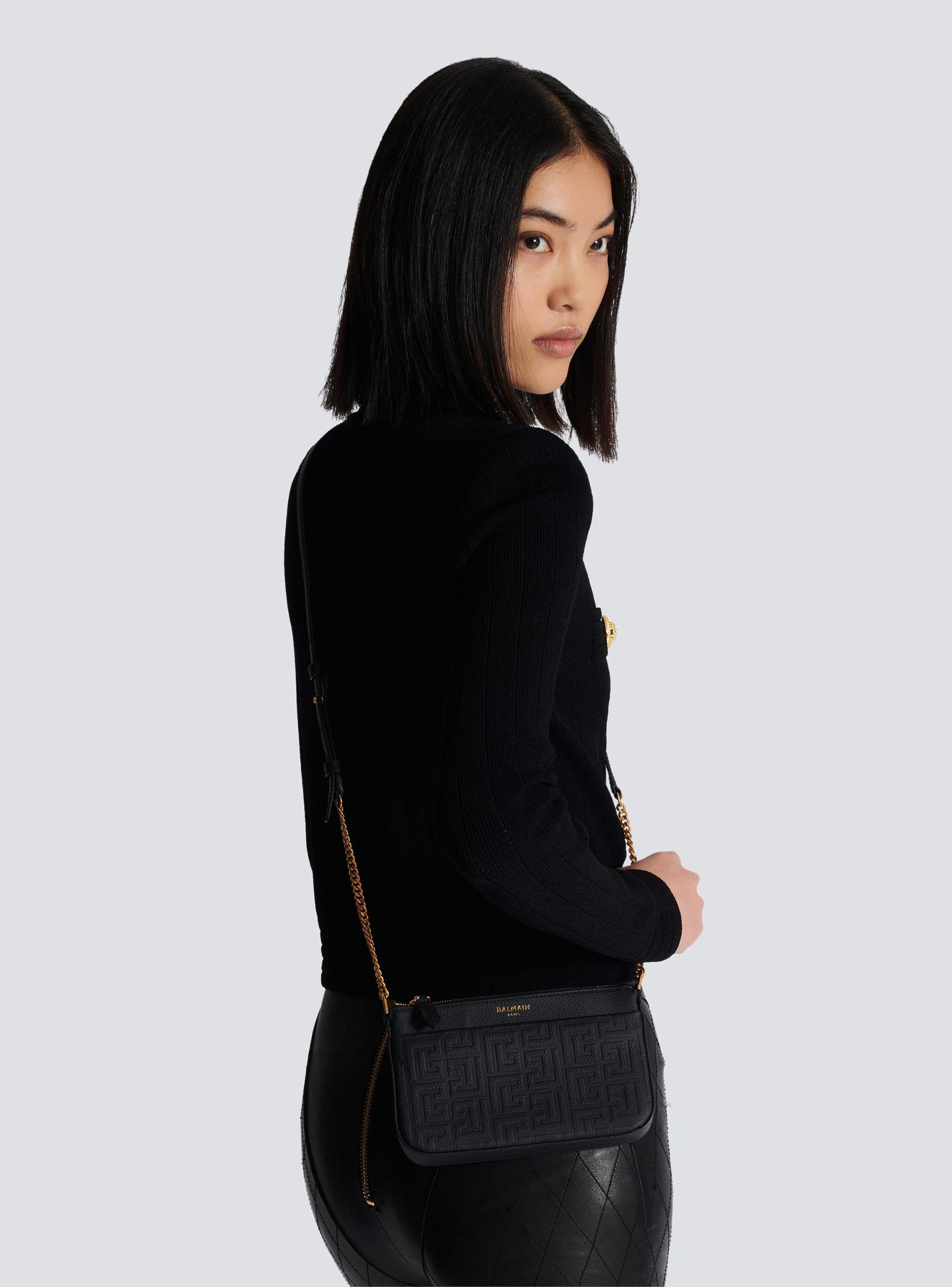 1945 Soft zipped mini bag in grained calfskin Product Image
