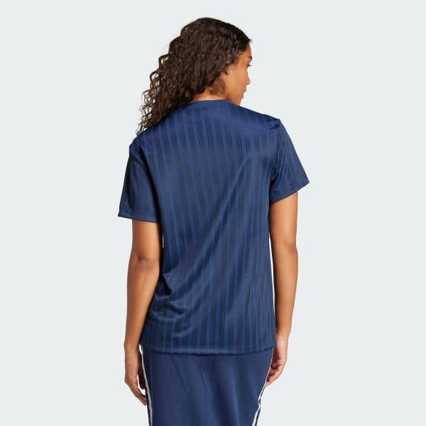 adidas Linear Graphic Boyfriend Tee Off White 2XS Womens Product Image