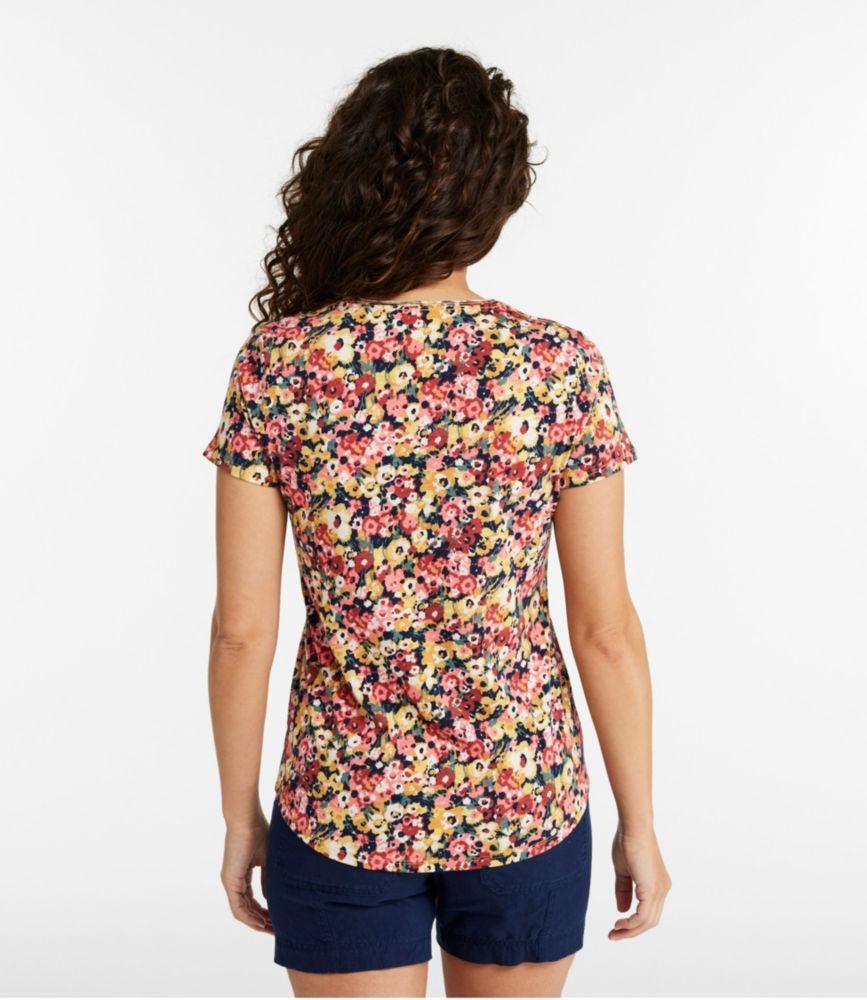 
                            
                                
                                    
                                
                            Women's Organic Cotton Tee, V-Neck Short-Sleeve Print
                         Product Image